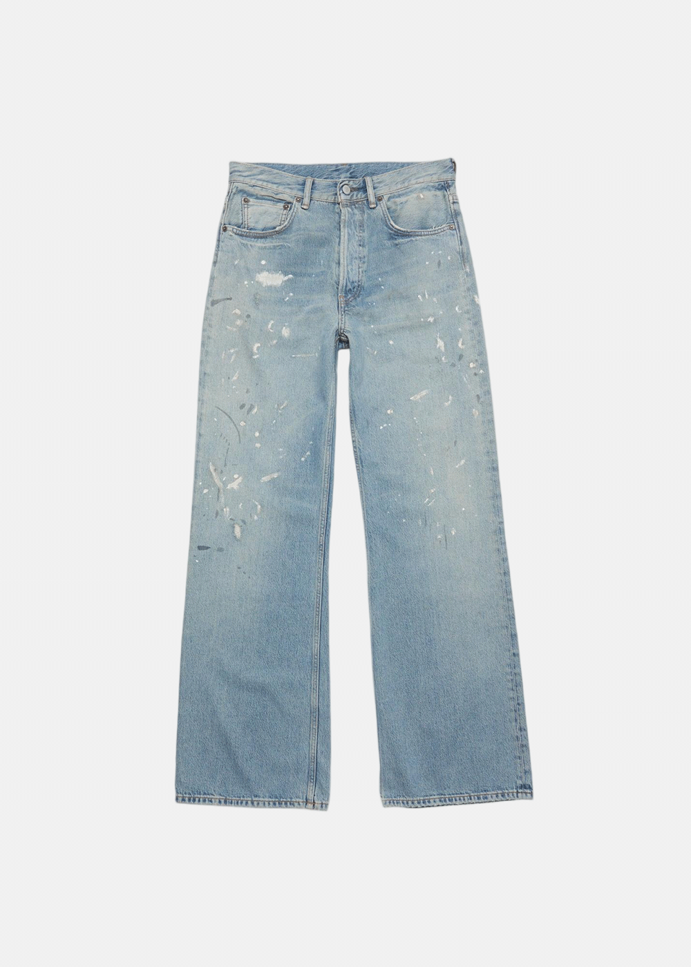 Light Blue Regular Fit Jeans Acne studios – Гарантія оригінальності – боковий вид