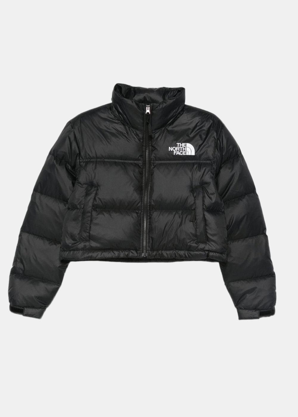 Black Nuptse Short Jacket The north face оригінал – Купити в Україні – боковий вид