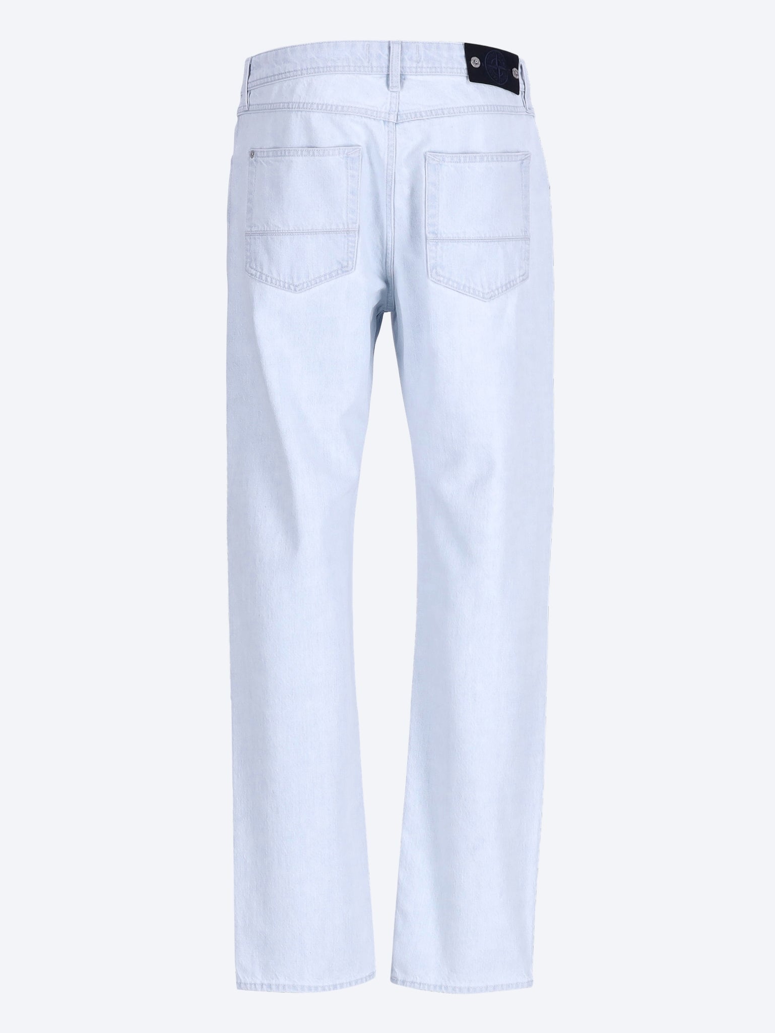 Оригінальна Indigo Denim-Ultra Bleached Jeans Stone island – детальний вид