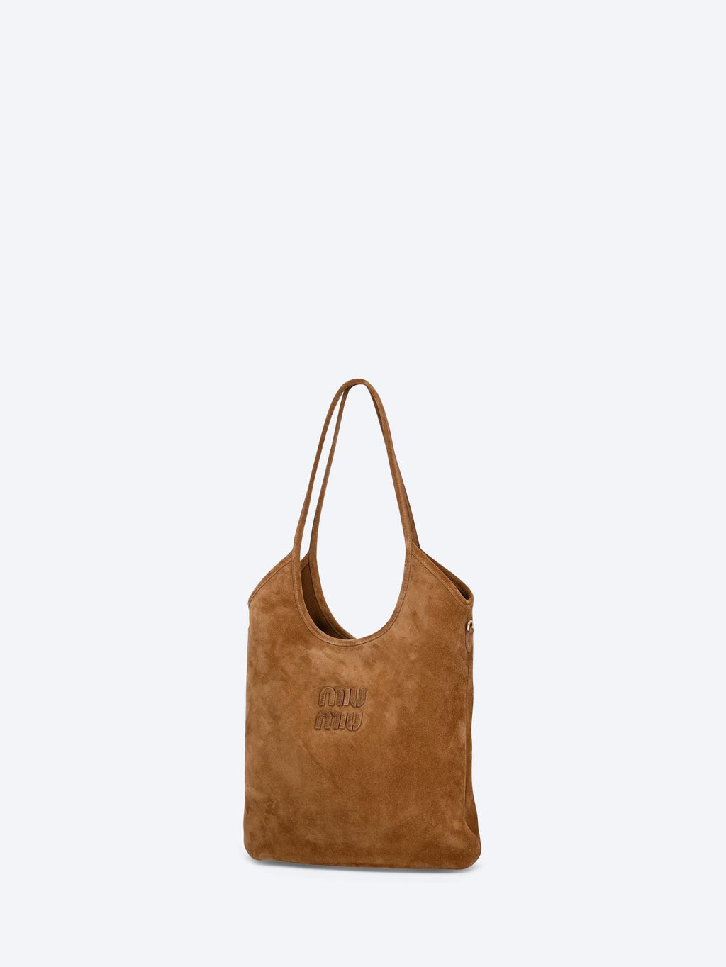 Оригінальна Ivy Suede Tote Bag Miu miu – вид ззаду
