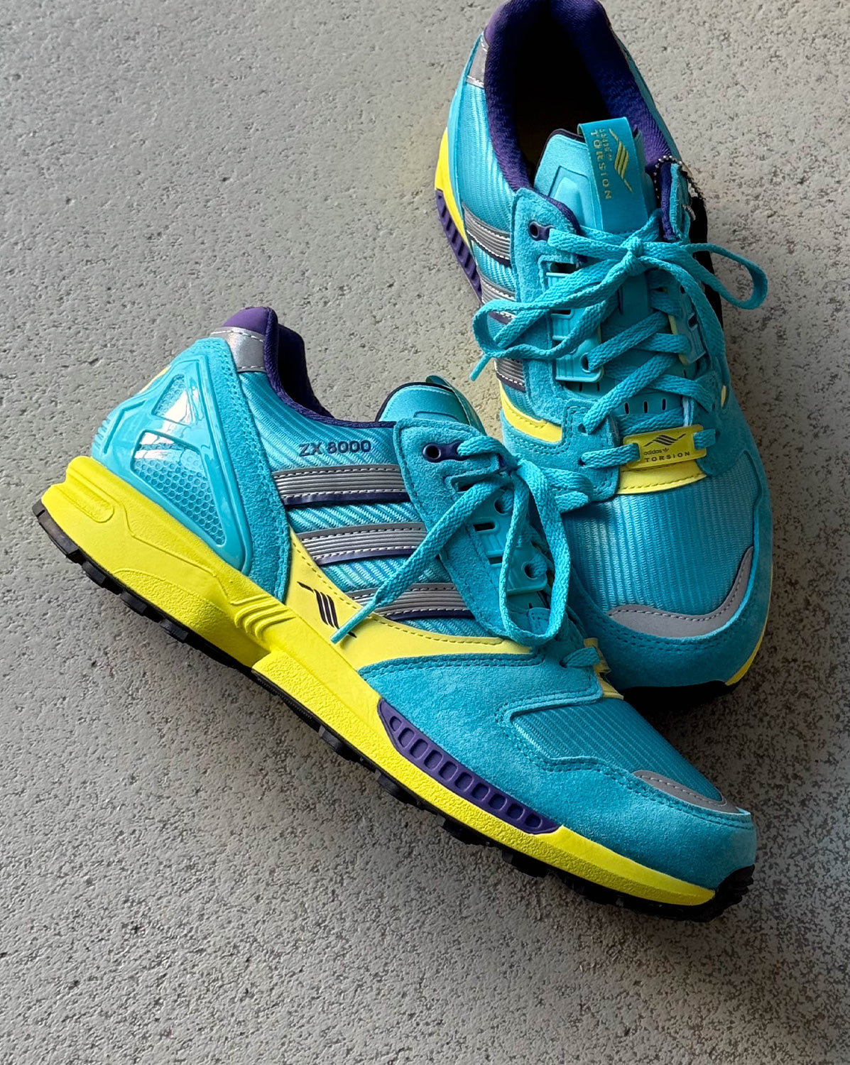 Оригінальна Zx 8000 Consortium *jacques Chassaing & Markus Thaler* Adidas – збільшений вид - ADIDAS