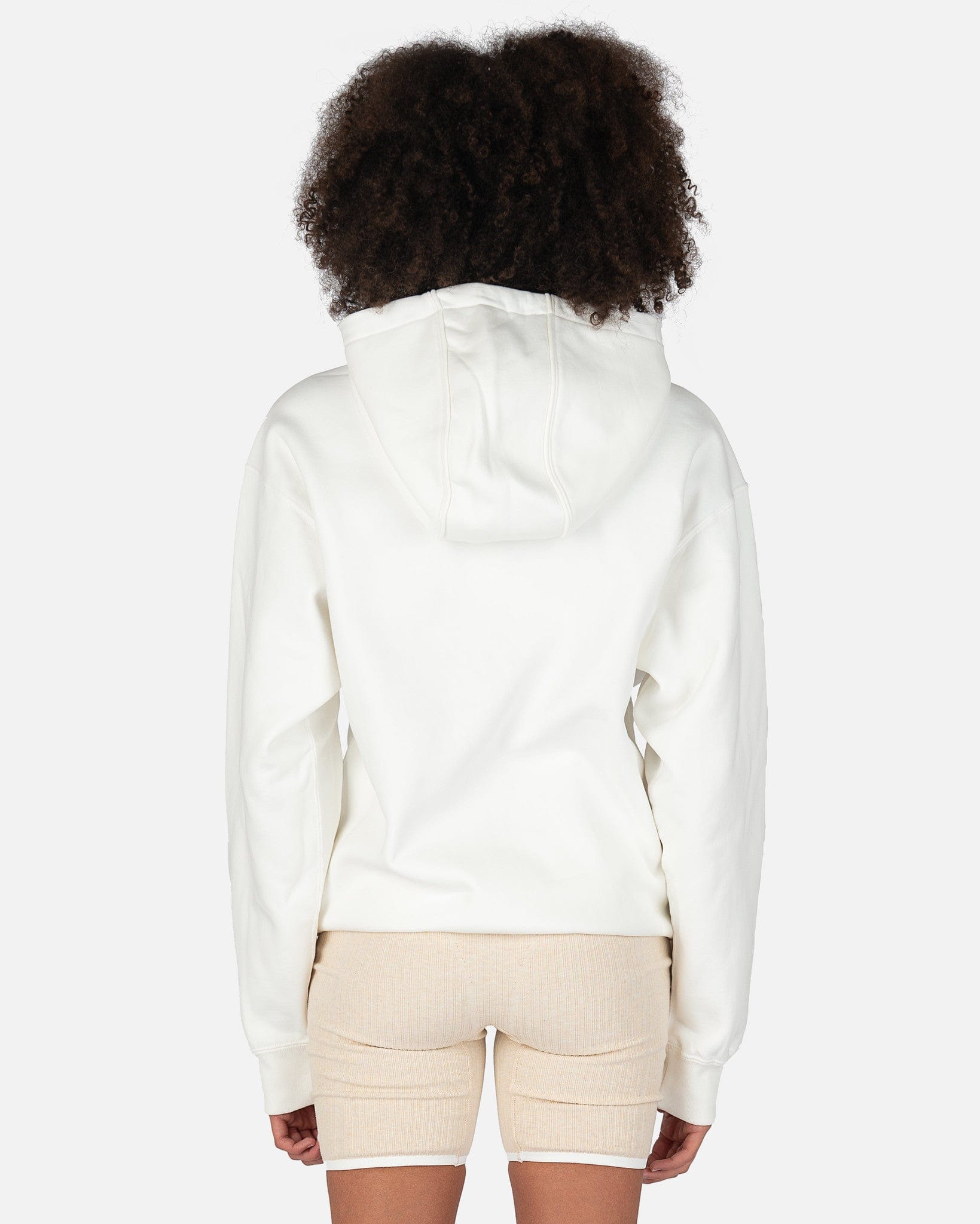 Оригінальна Jacquemus Fleece Hoodie In Sail Nike – детальний вид