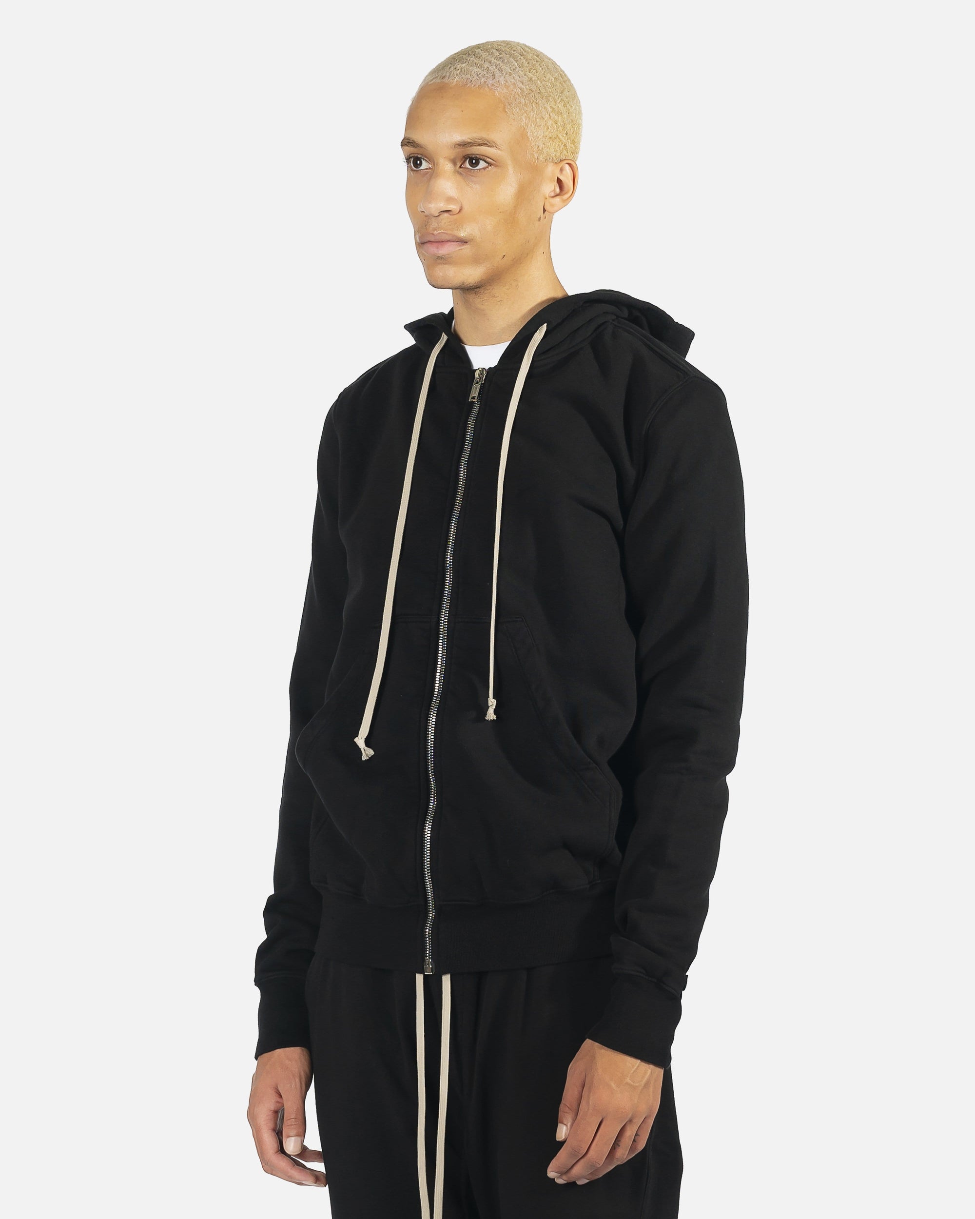 Jason Hoodie In Black Rick owens – Гарантія оригінальності – вид ззаду