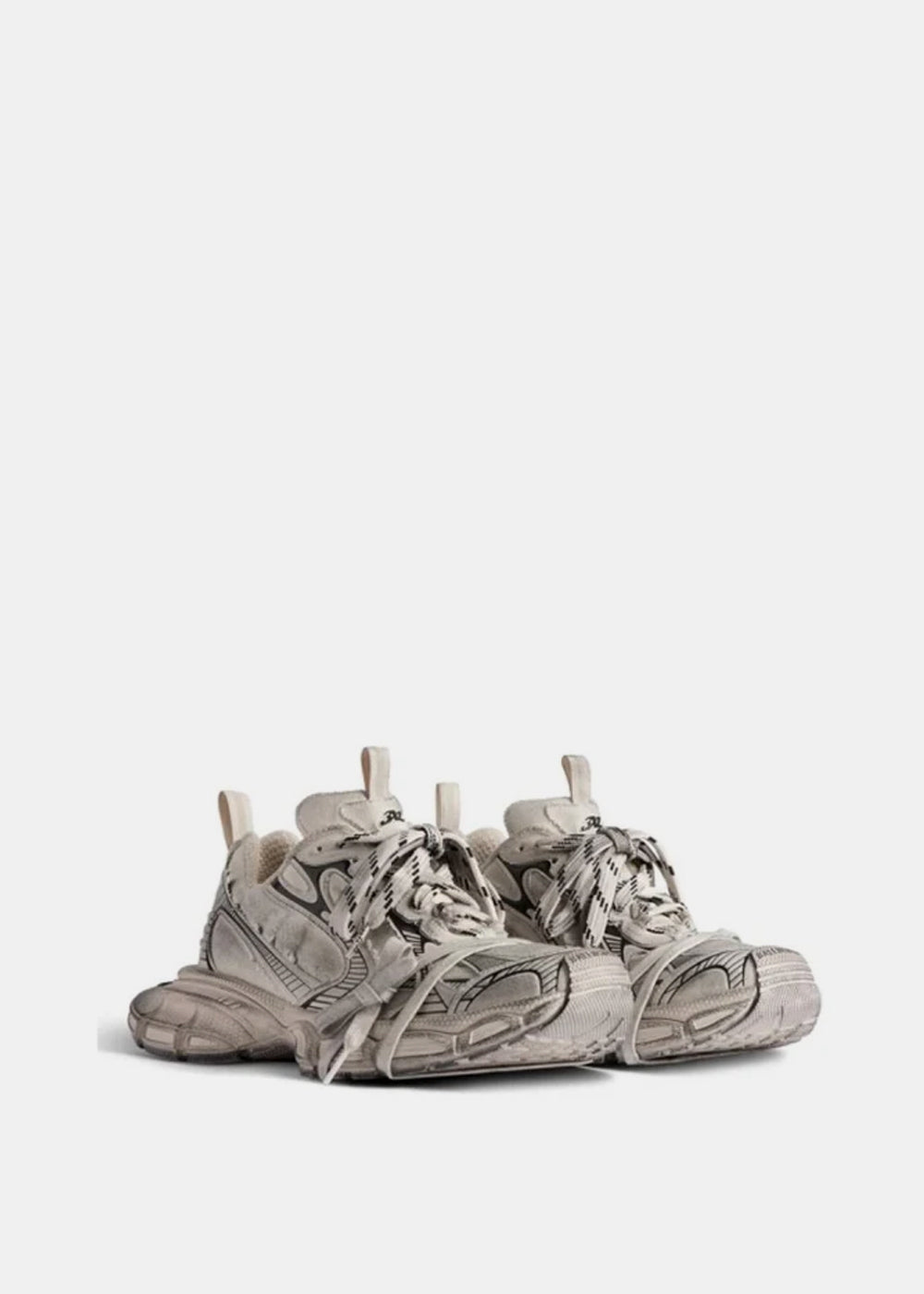 Beige 3xl Sneaker Balenciaga – Гарантія оригінальності – вид ззаду