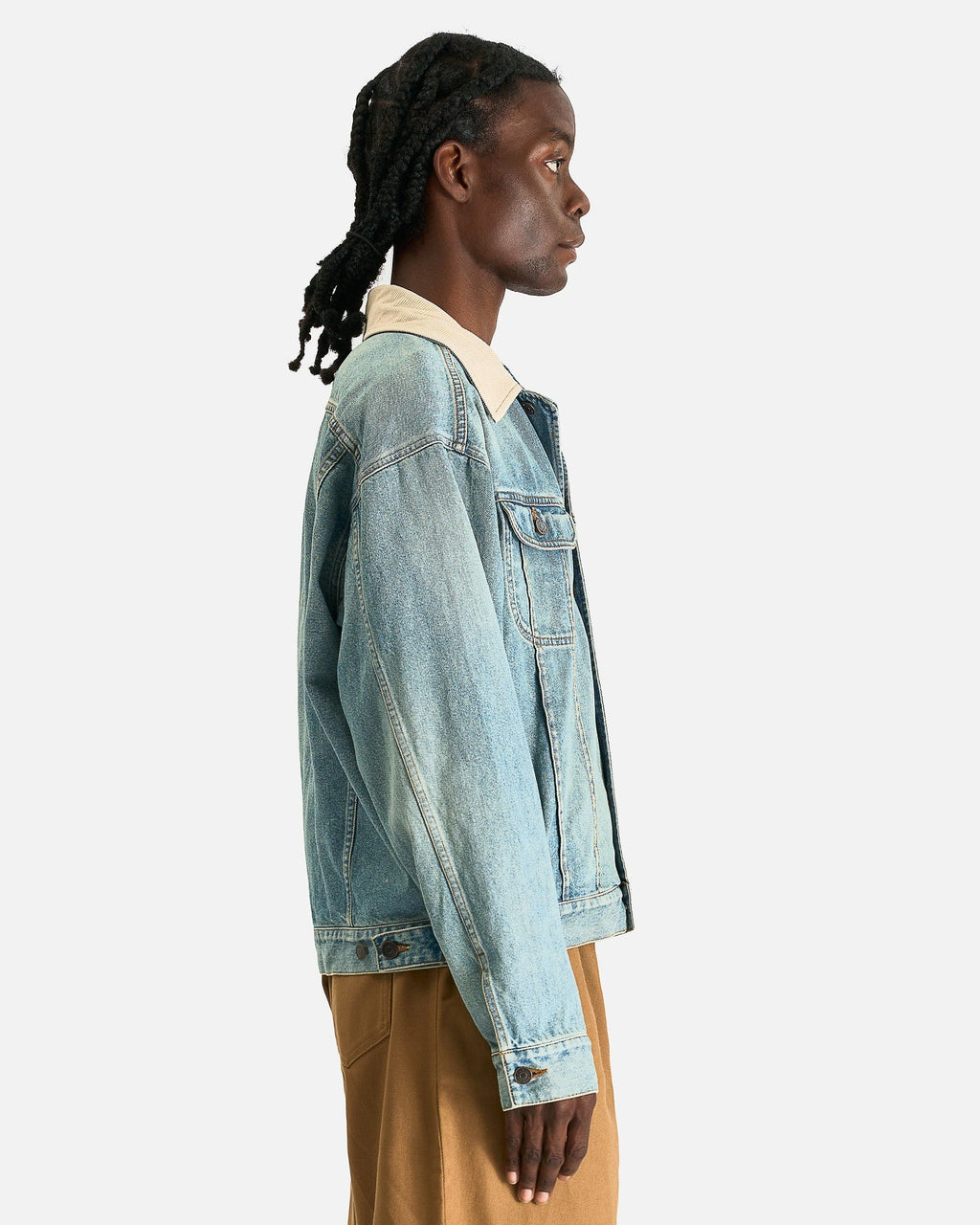 Оригінальна Joret Jacket In Light Indigo The row – вид ззаду