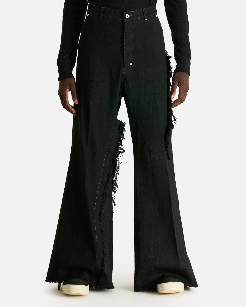 Оригінальна Joris Trousers In Black Rick owens – боковий вид