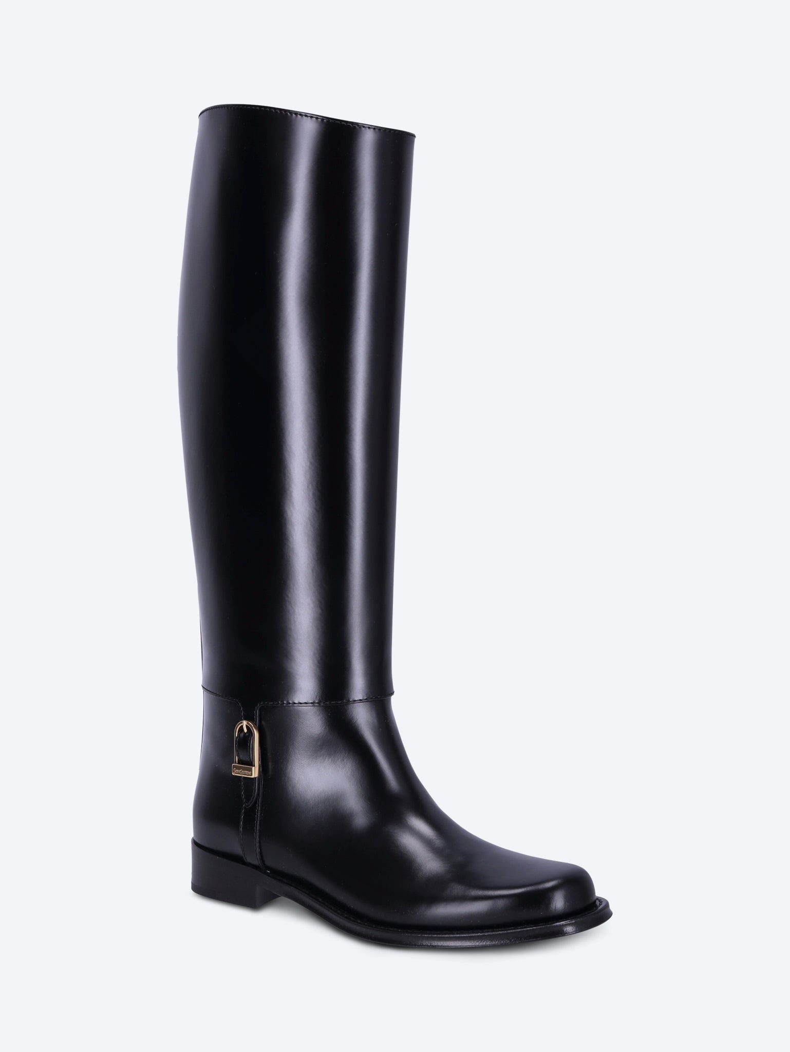 Julia 25 Boo Leather Boots Saint laurent оригінал – Купити в Україні – вид ззаду