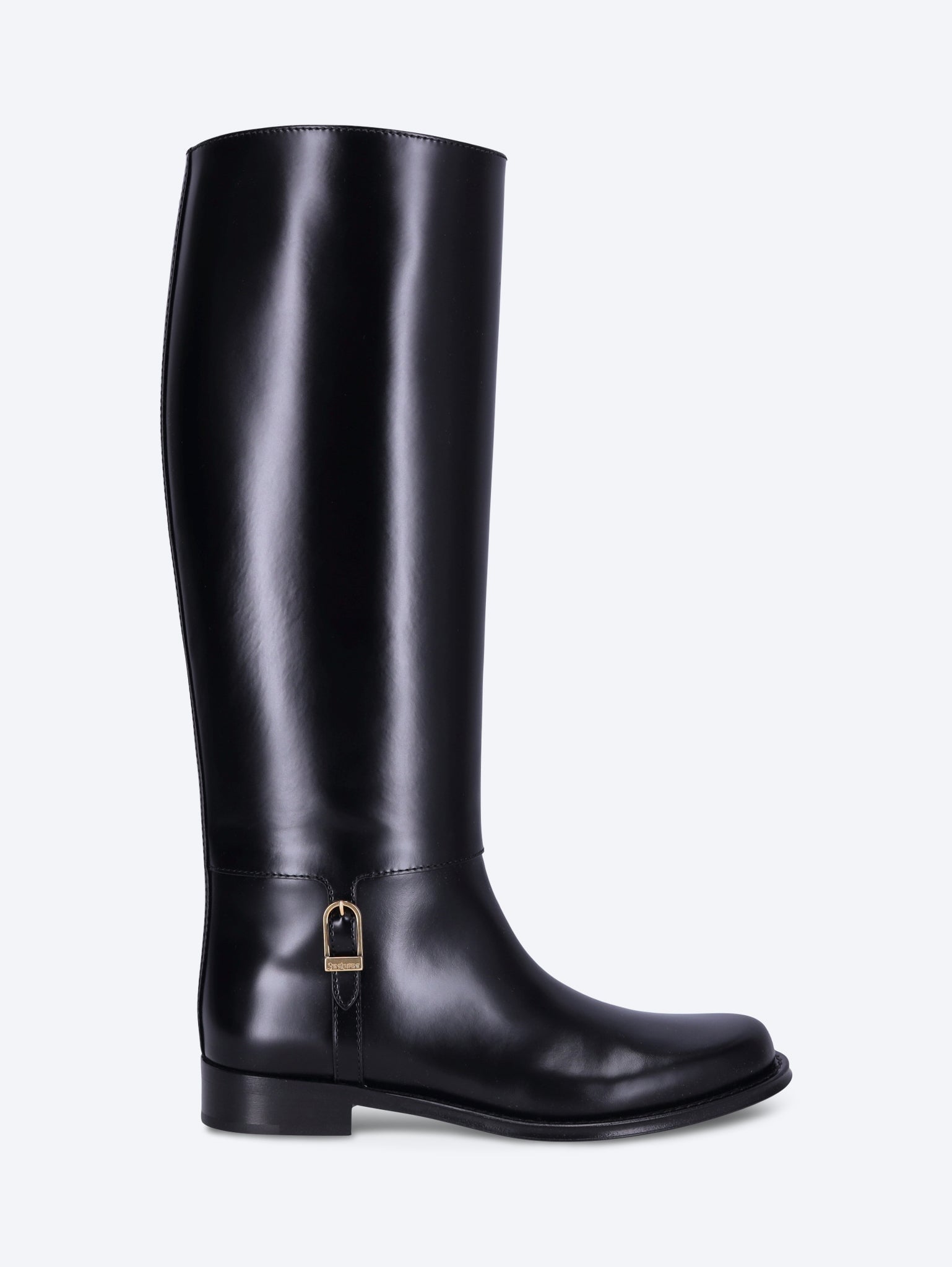 Julia 25 Boo Leather Boots Saint laurent оригінал – Купити в Україні – боковий вид