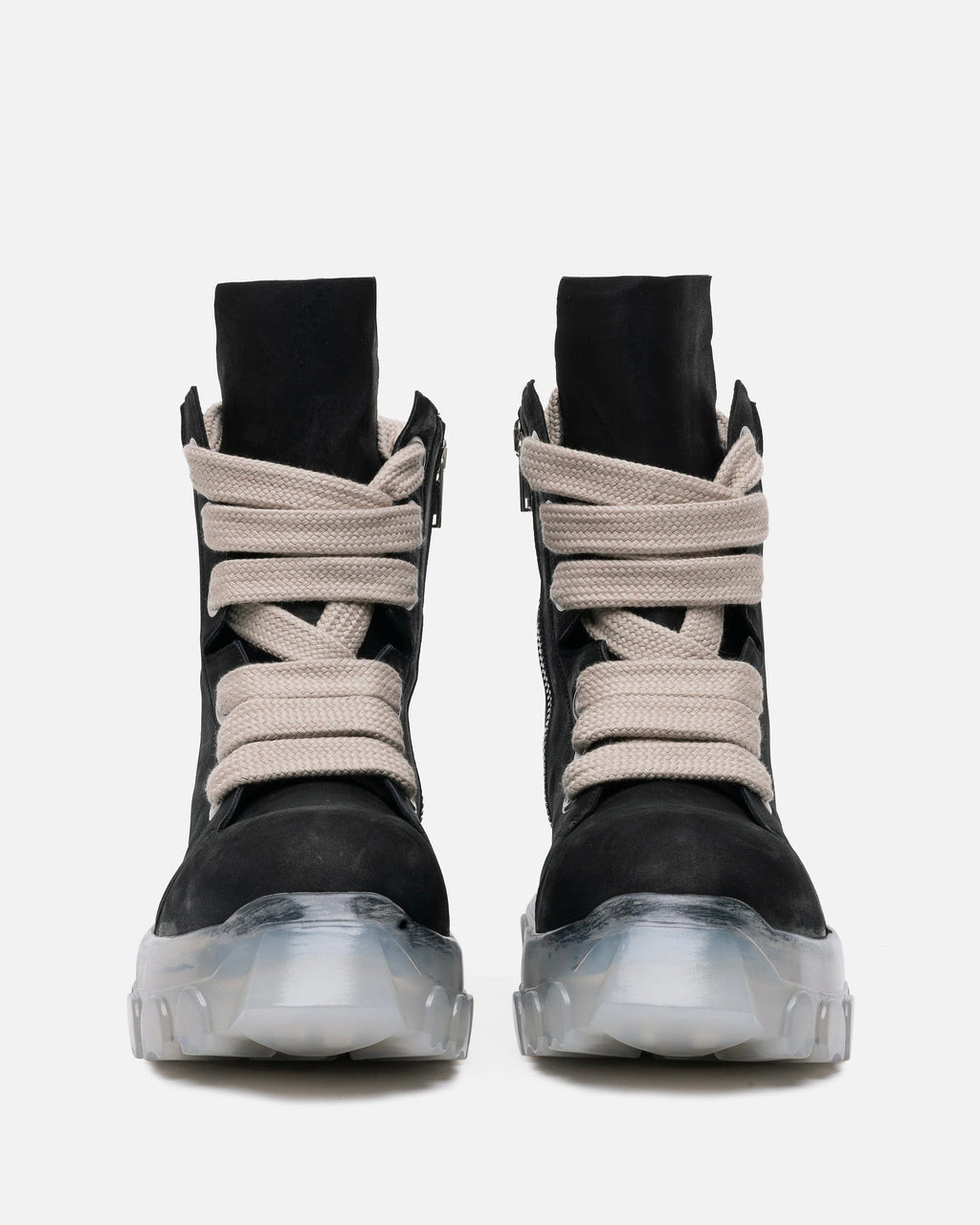Jumbo Lace Bozo Tractor In Black Rick owens – Гарантія оригінальності – детальний вид