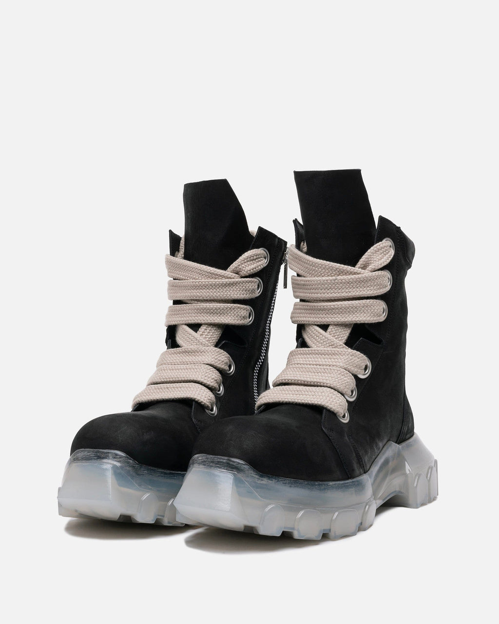 Jumbo Lace Bozo Tractor In Black Rick owens – Гарантія оригінальності – вид ззаду