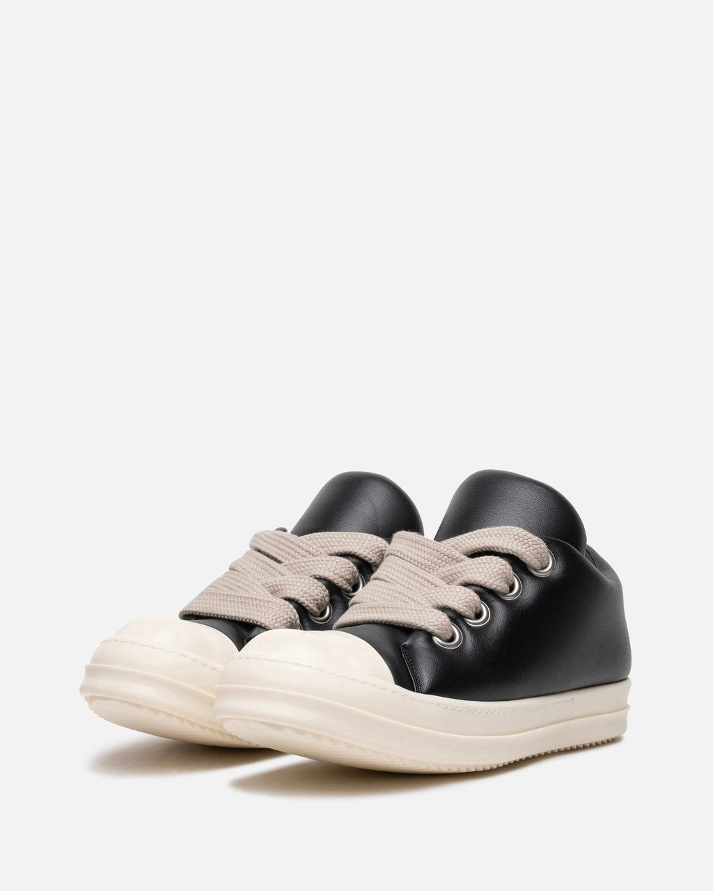 Jumbo Lace Padded Low Ramones In Black Rick owens оригінал – Купити в Україні – вид ззаду