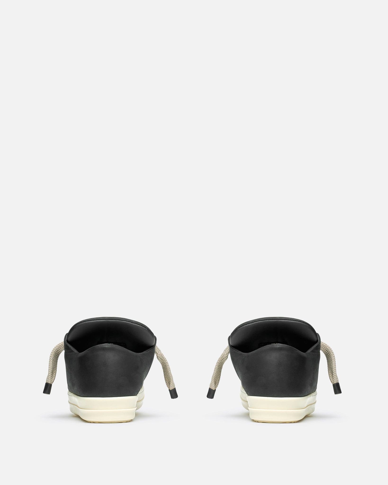 Jumbo Lace Padded Low Sneaks In Black Rick owens – Гарантія оригінальності – збільшений вид