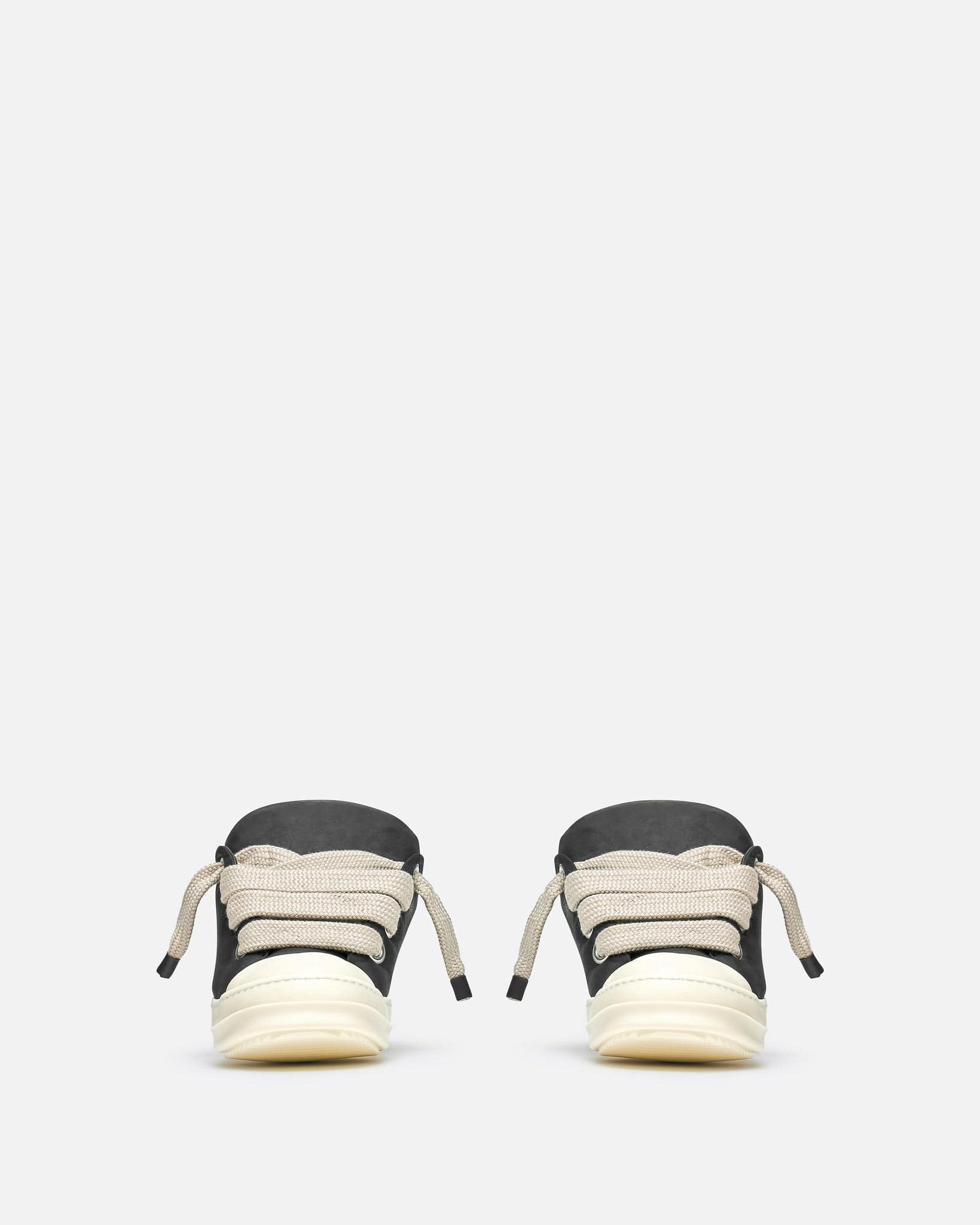 Jumbo Lace Padded Low Sneaks In Black Rick owens – Гарантія оригінальності – детальний вид