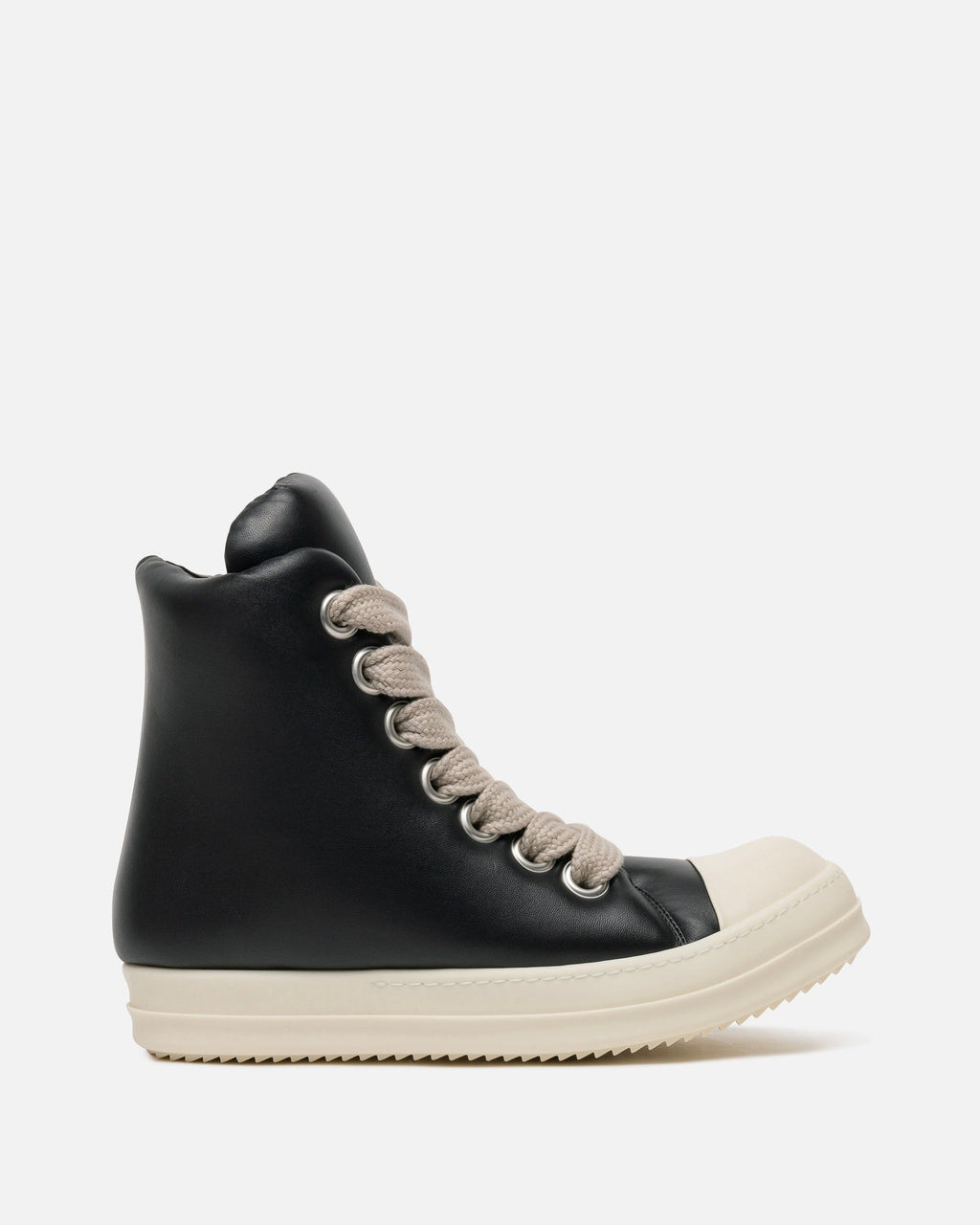 Оригінальна Jumbo Lace Padded Ramones In Black Rick owens – боковий вид