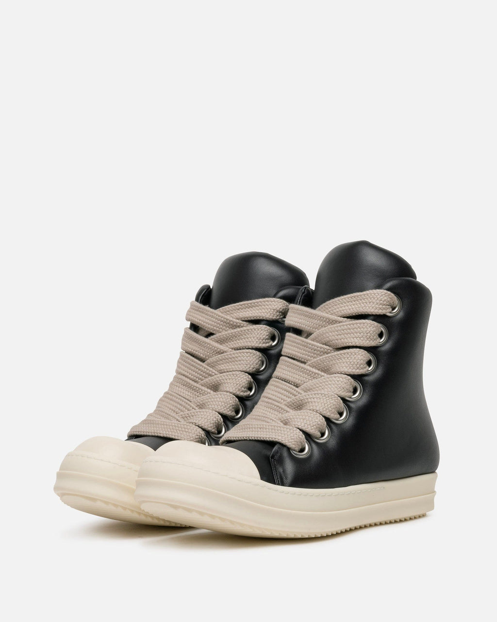Оригінальна Jumbo Lace Padded Ramones In Black Rick owens – вид ззаду