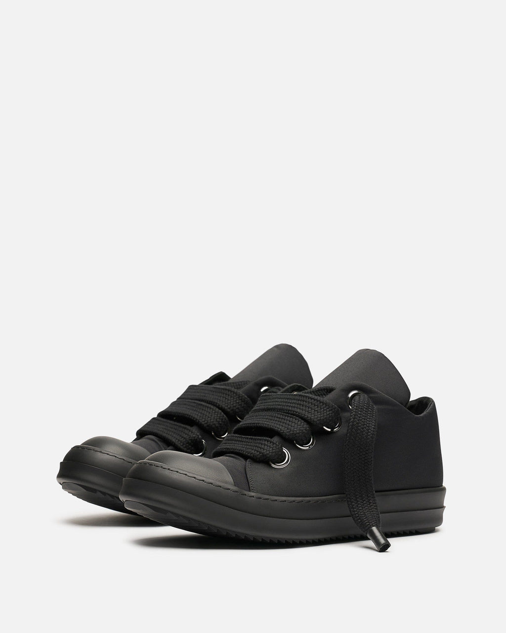 Jumbo Lace Puffer In All Black Rick owens – Гарантія оригінальності – вид ззаду