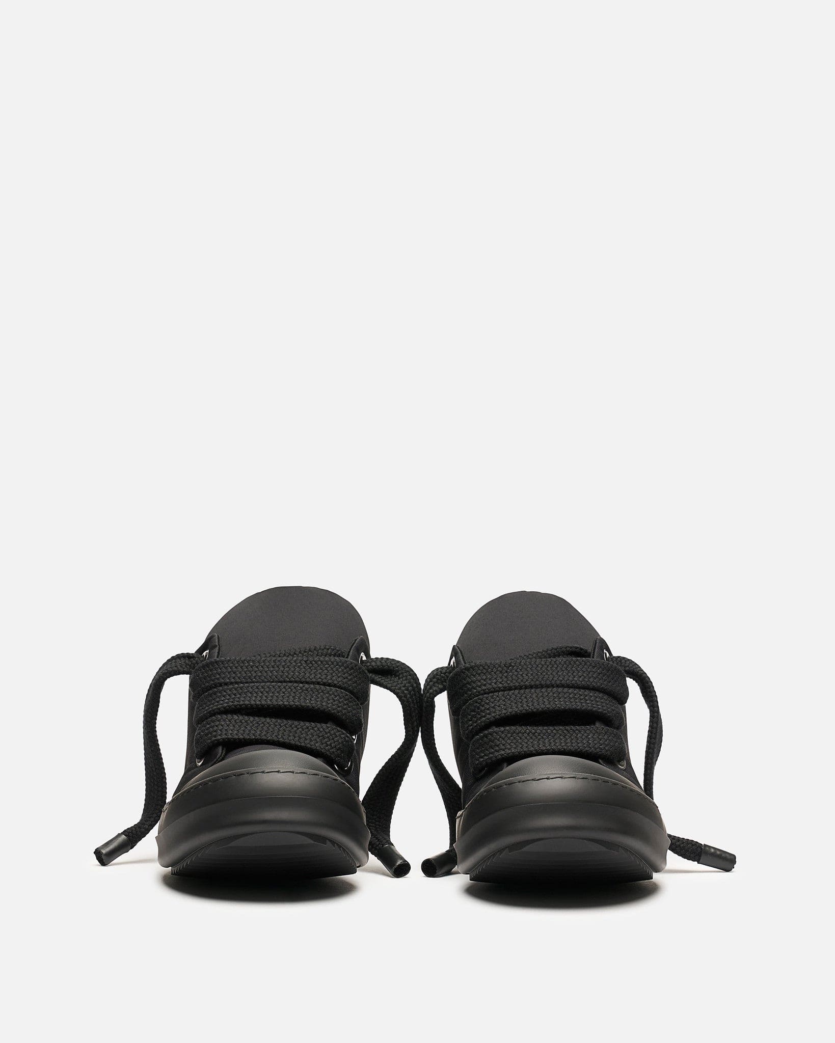 Jumbo Lace Puffer In All Black Rick owens – Гарантія оригінальності – детальний вид