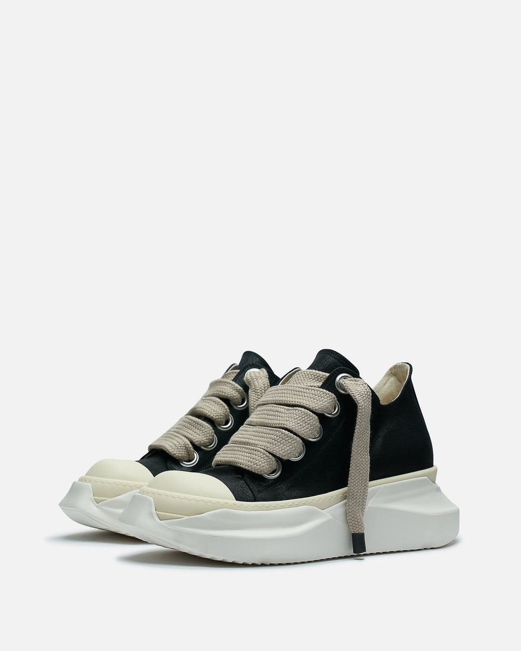 Jumbo Laces Abstract In Black Rick owens – Гарантія оригінальності – вид ззаду