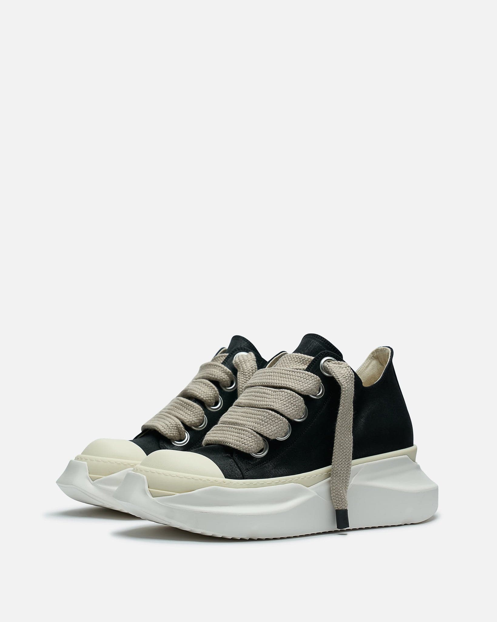 Jumbo Laces Abstract In Black Rick owens – Гарантія оригінальності – вид ззаду