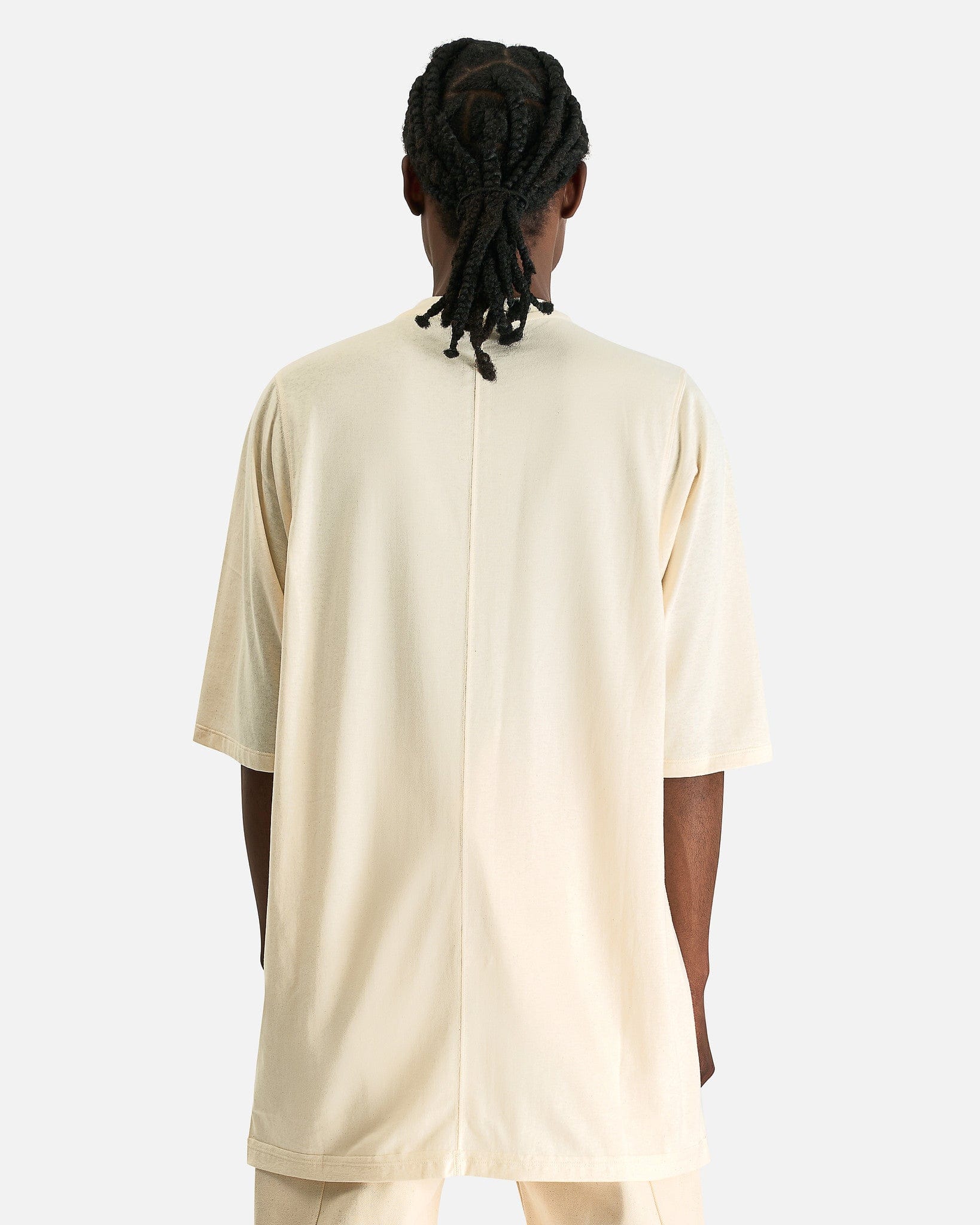 Оригінальна Jumbo Ss T In Natural Rick owens – детальний вид