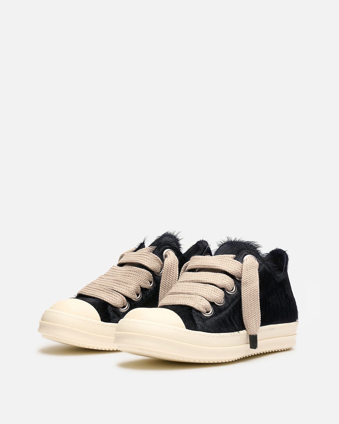 Оригінальна Jumbolace Low Sneaks In Black Rick owens – вид ззаду