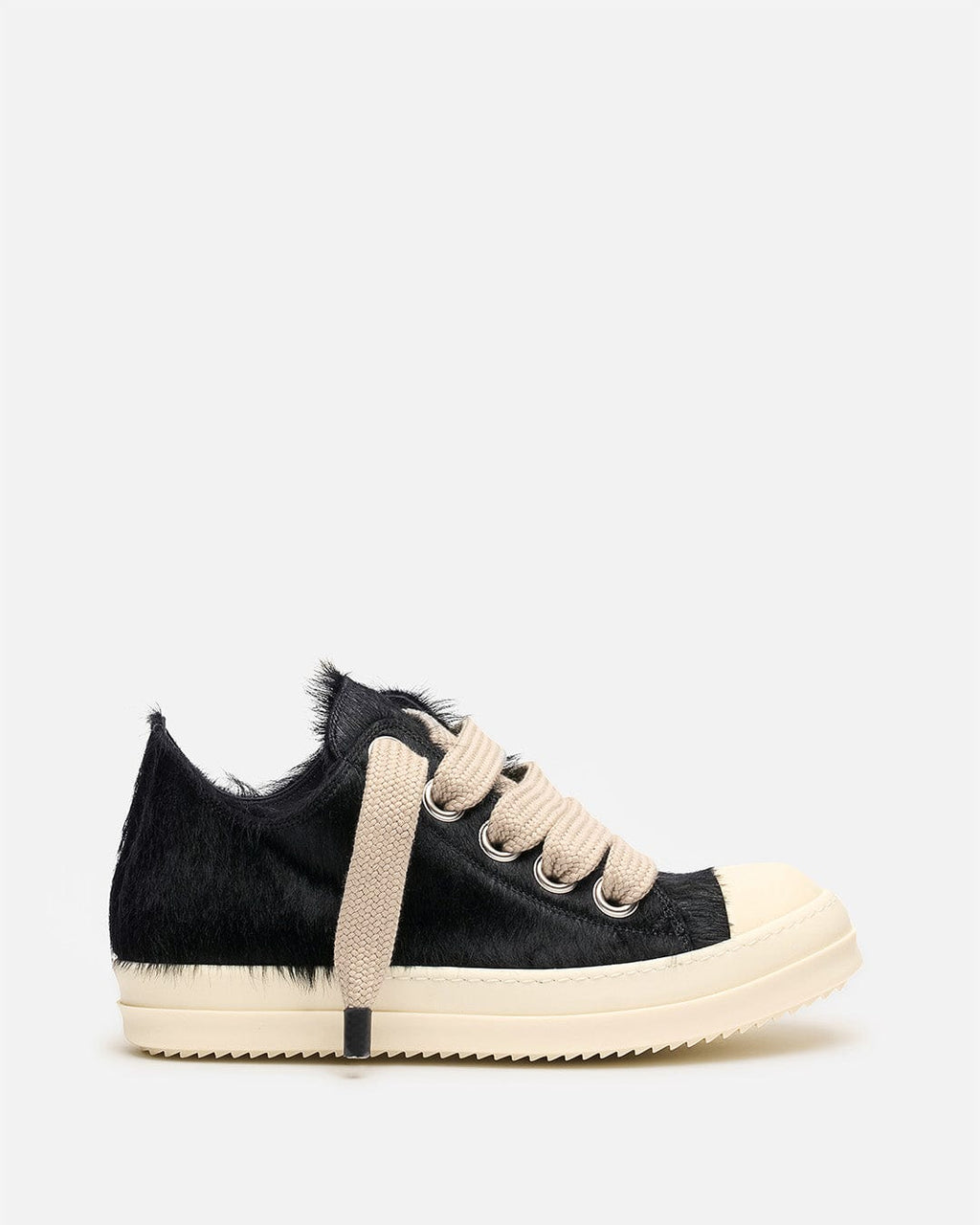 Оригінальна Jumbolace Low Sneaks In Black Rick owens – боковий вид