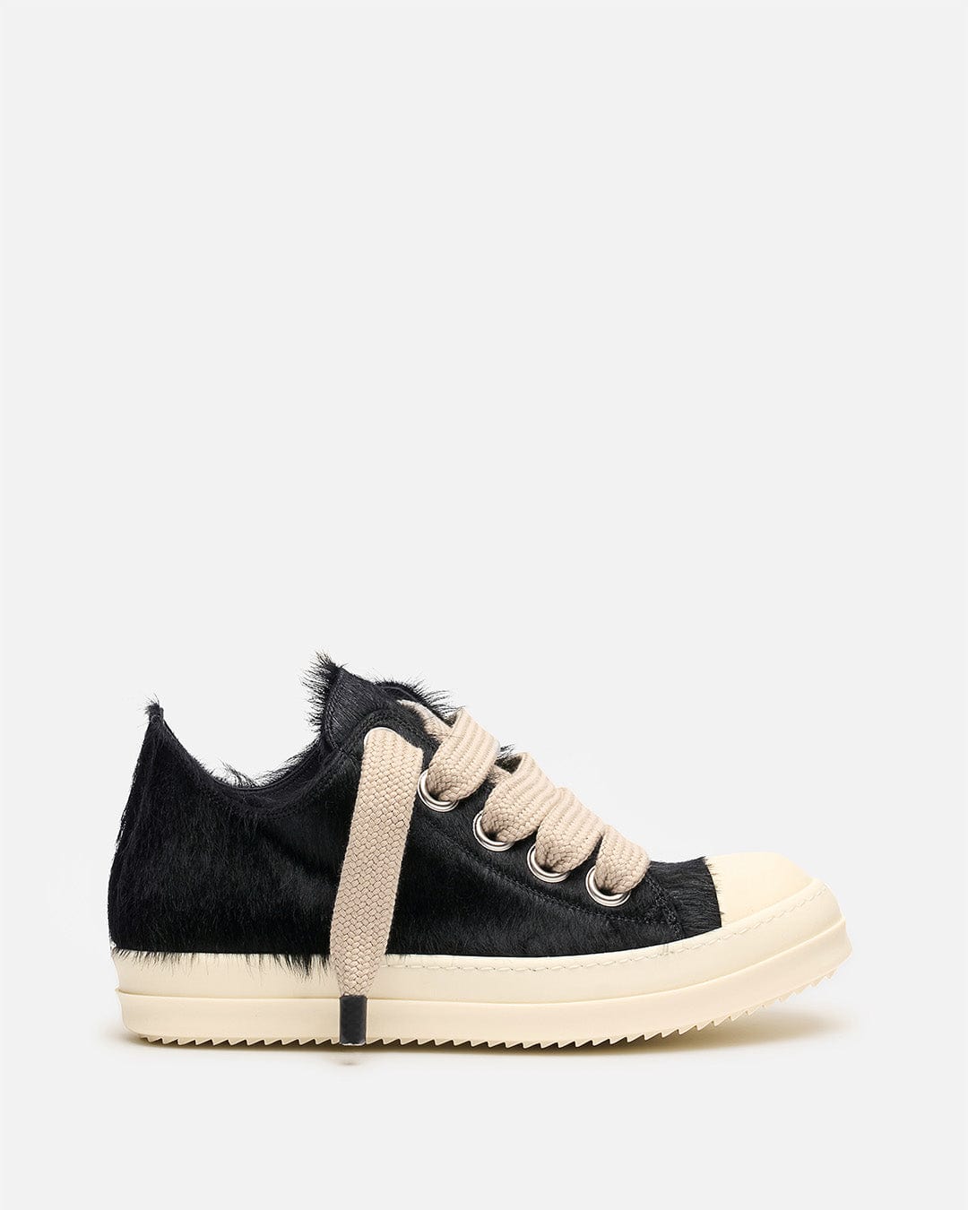 Оригінальна Jumbolace Low Sneaks In Black Rick owens – боковий вид