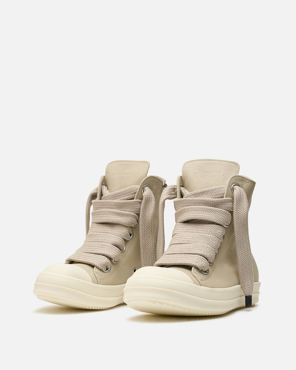 Оригінальна Jumbolace Sneakers In Sand Rick owens – вид ззаду