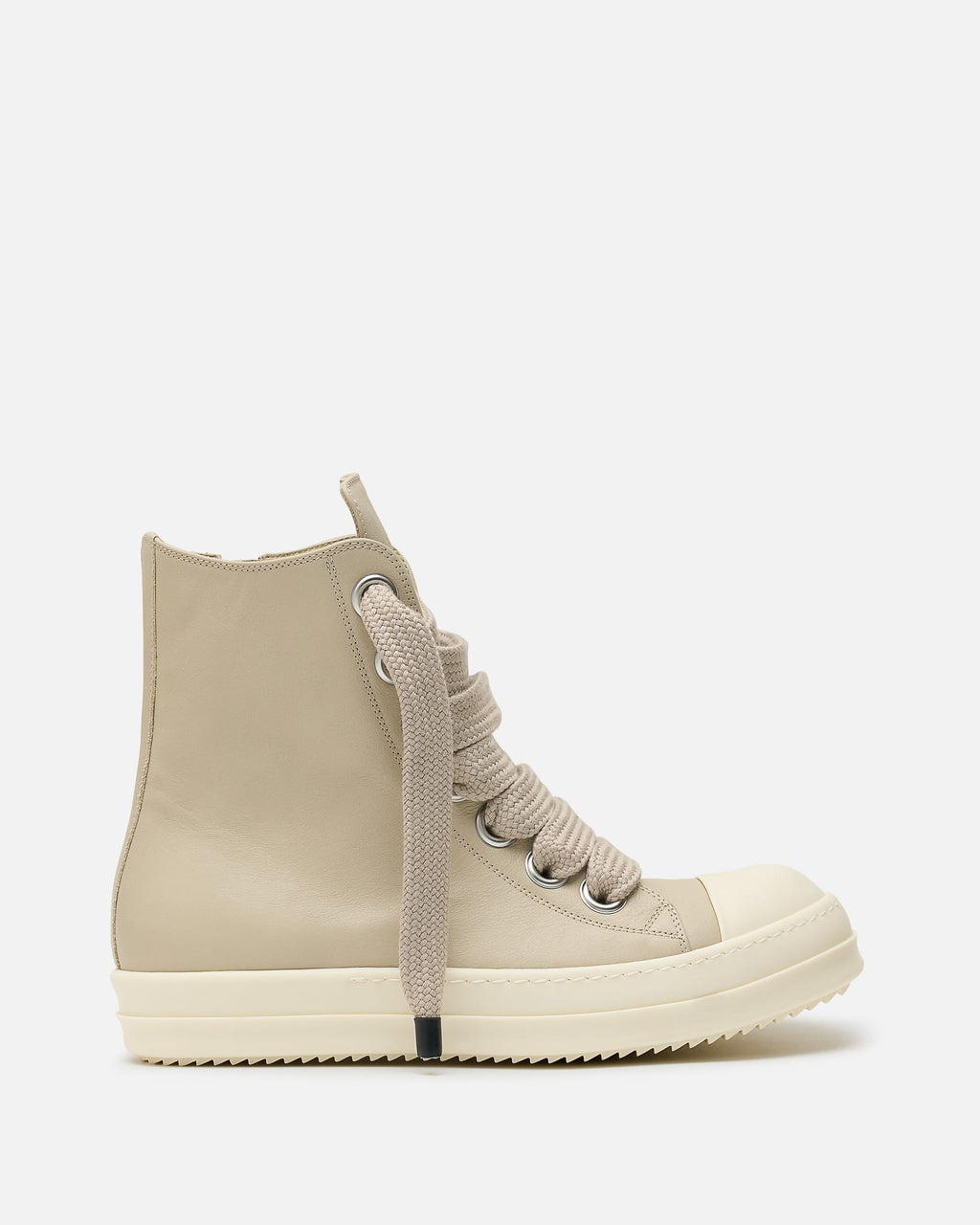 Оригінальна Jumbolace Sneakers In Sand Rick owens – боковий вид