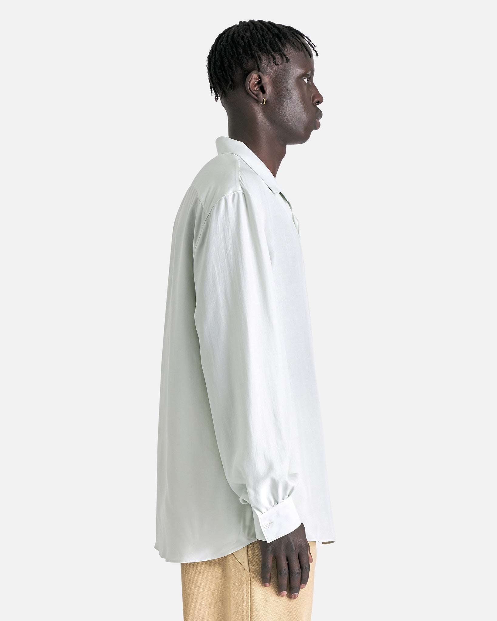 Оригінальна Kiton Shirt In Ice The row – вид ззаду