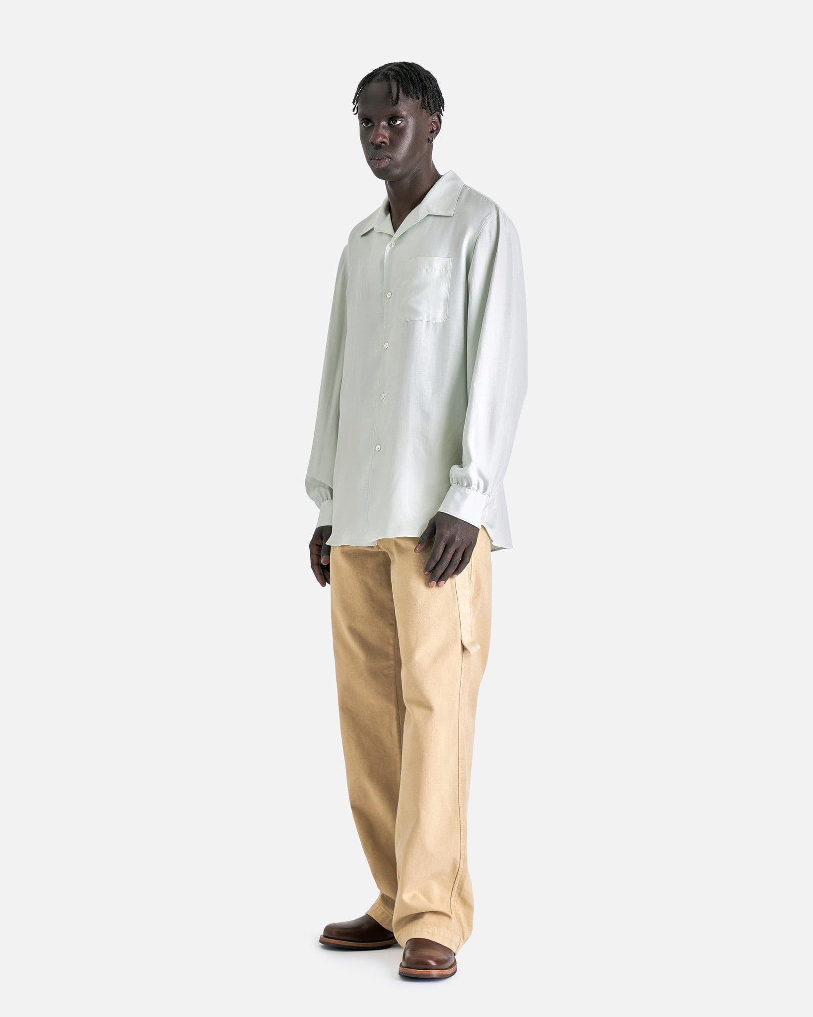 Оригінальна Kiton Shirt In Ice The row – збільшений вид