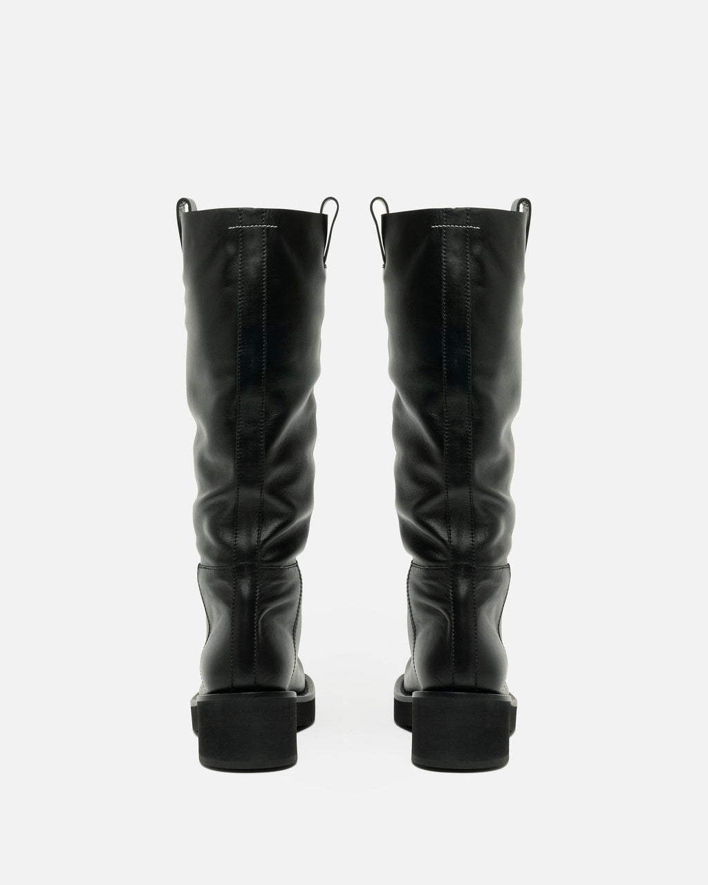 Оригінальна Knee-High Boots In Black Maison margiela – збільшений вид