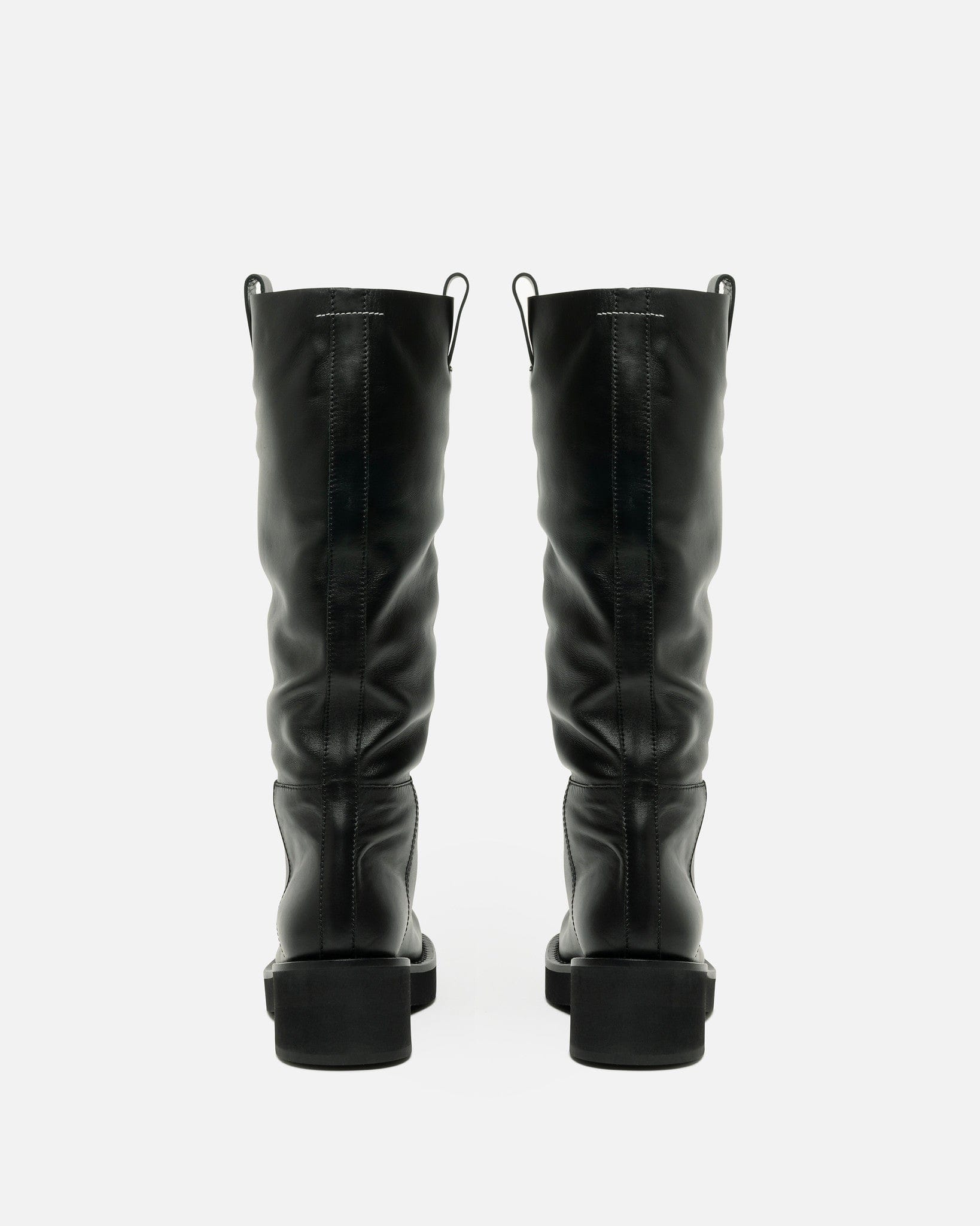 Оригінальна Knee-High Boots In Black Maison margiela – збільшений вид
