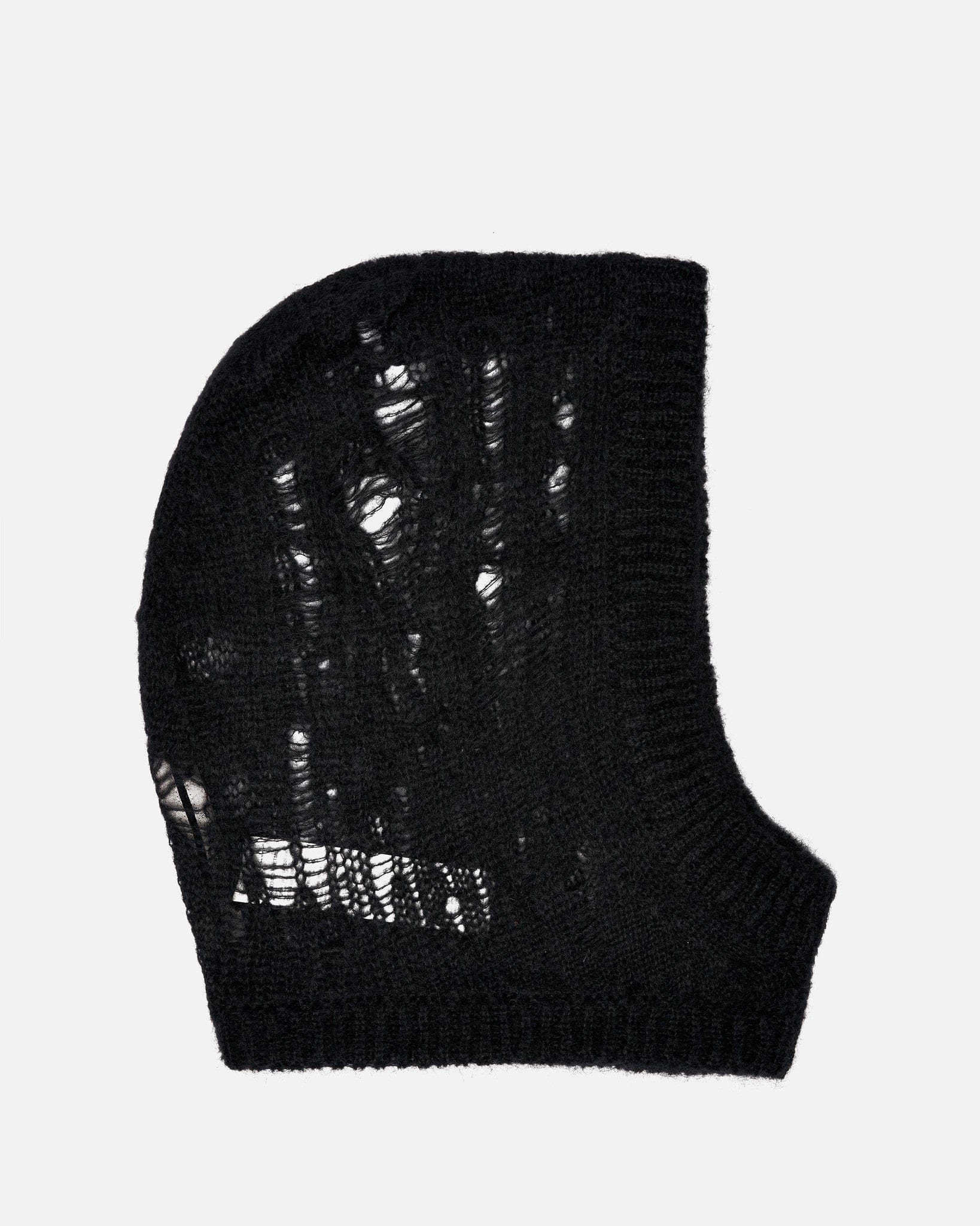 Knit Hood In Black Rick owens – Гарантія оригінальності – детальний вид