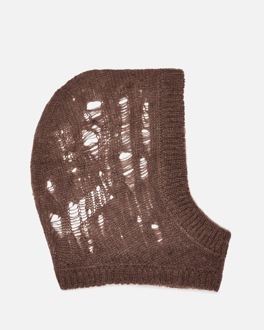 Knit Hood In Henna Rick owens – Гарантія оригінальності – вид ззаду