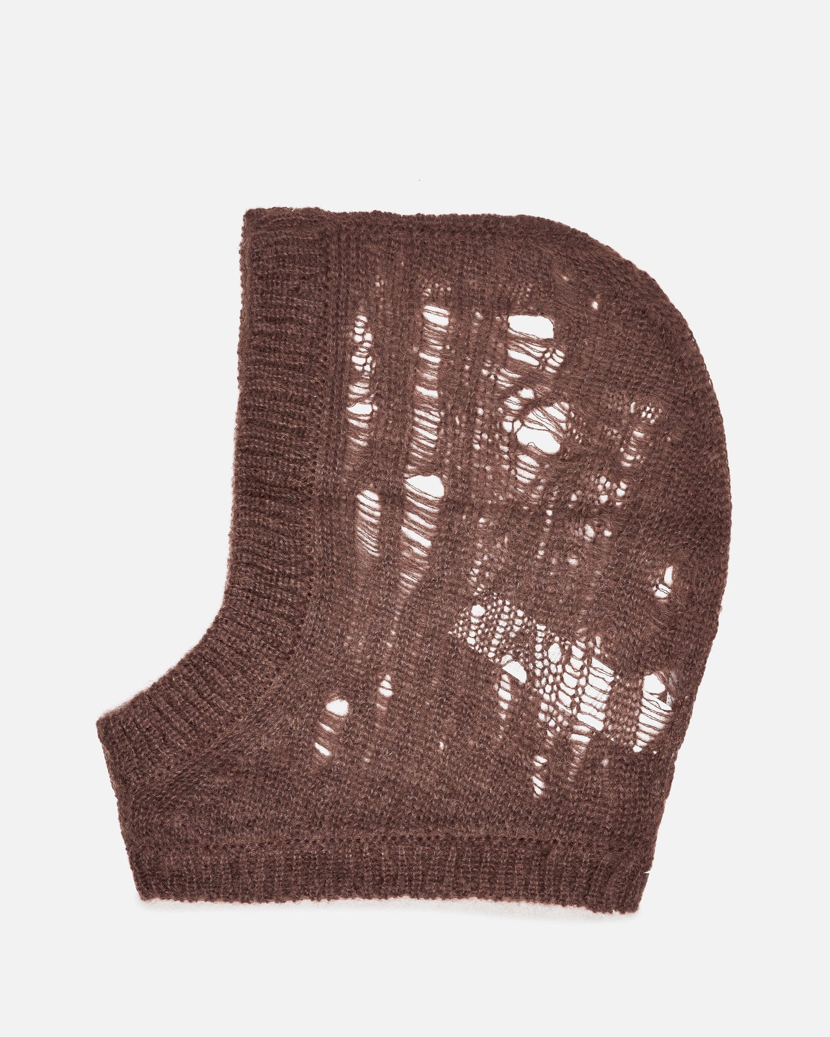 Knit Hood In Henna Rick owens – Гарантія оригінальності – збільшений вид