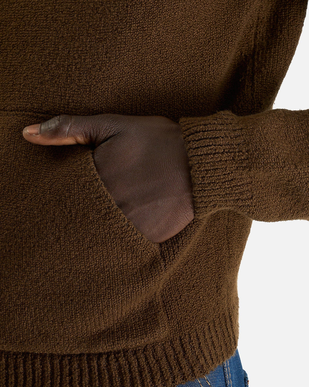 Knit Pullover In Brown Acne studios – Гарантія оригінальності – детальний вид
