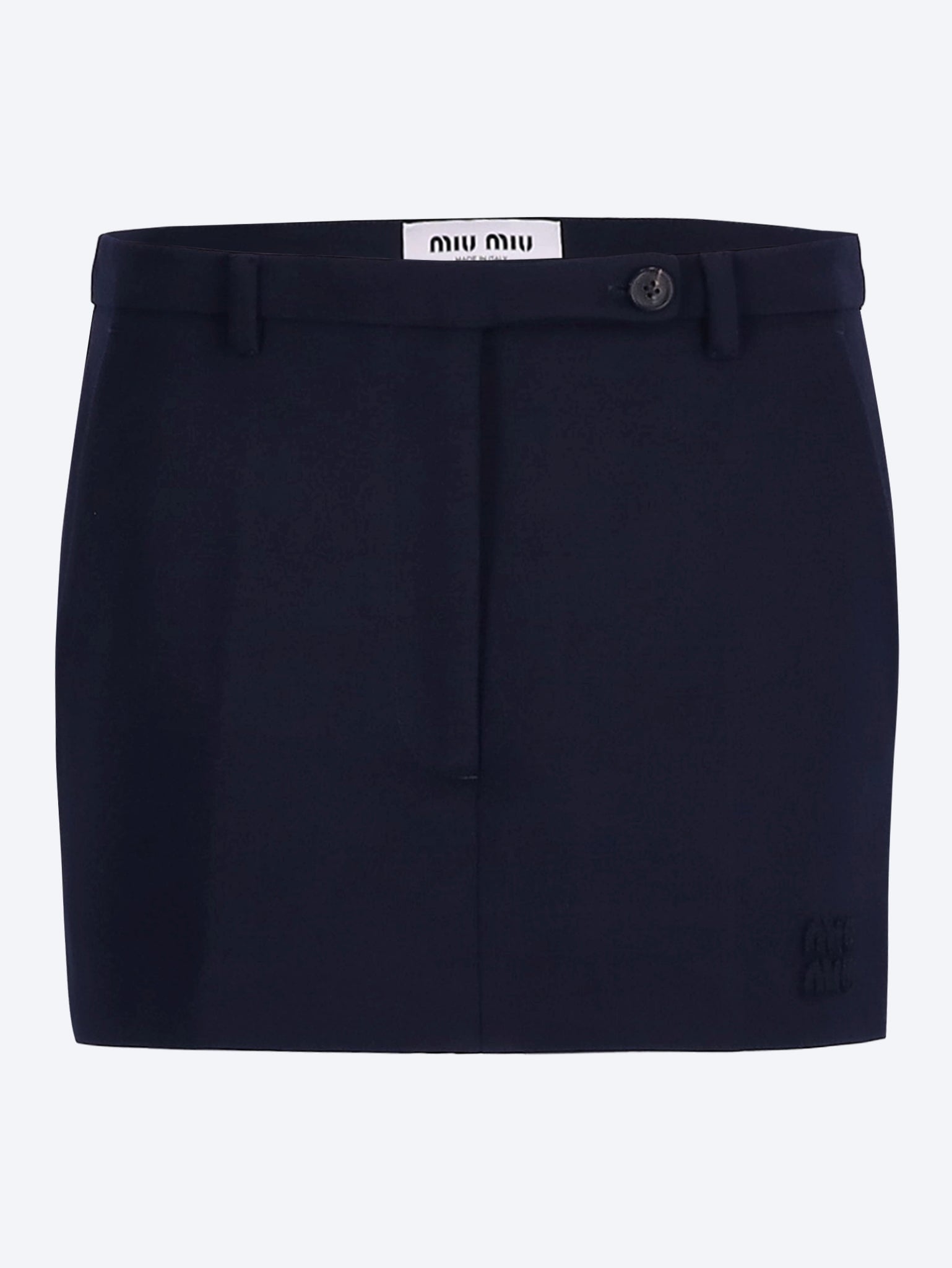 Оригінальна Knitted Fabric Skirt Miu miu – боковий вид