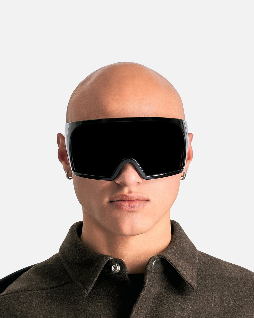 Kriester Glasses In Black Rick owens – Гарантія оригінальності – вид ззаду