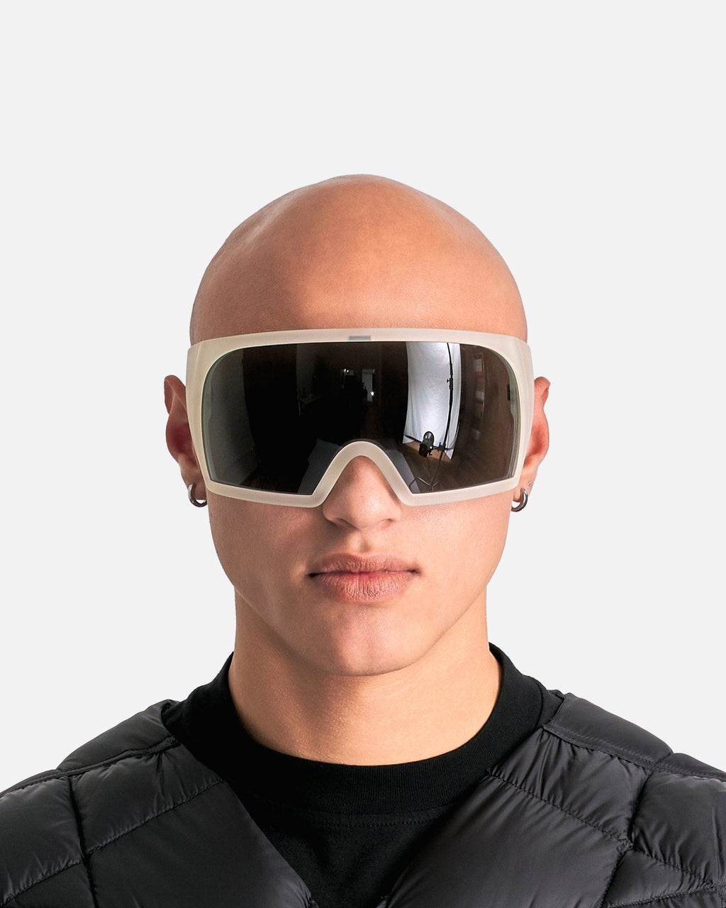 Оригінальна Kriester Glasses In Transparent Rick owens – вид ззаду