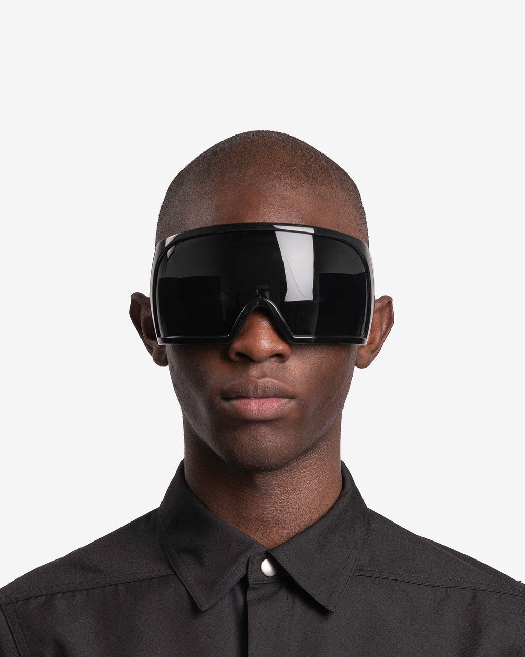 Оригінальна Kriester Sunglasses In Black Rick owens – боковий вид