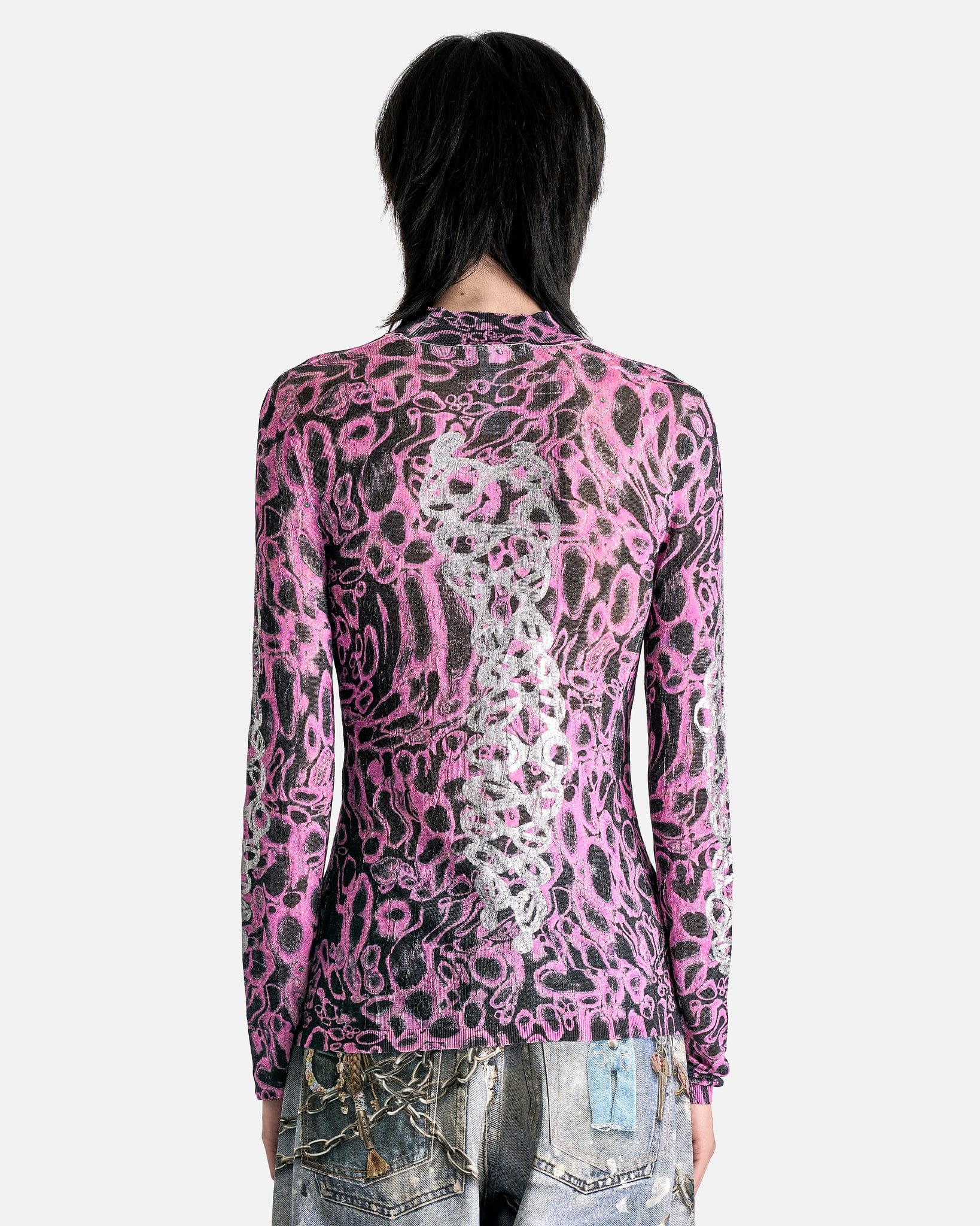 Kroggy Frog Print Sweater In Orchid Purple Acne studios оригінал – Купити в Україні – детальний вид