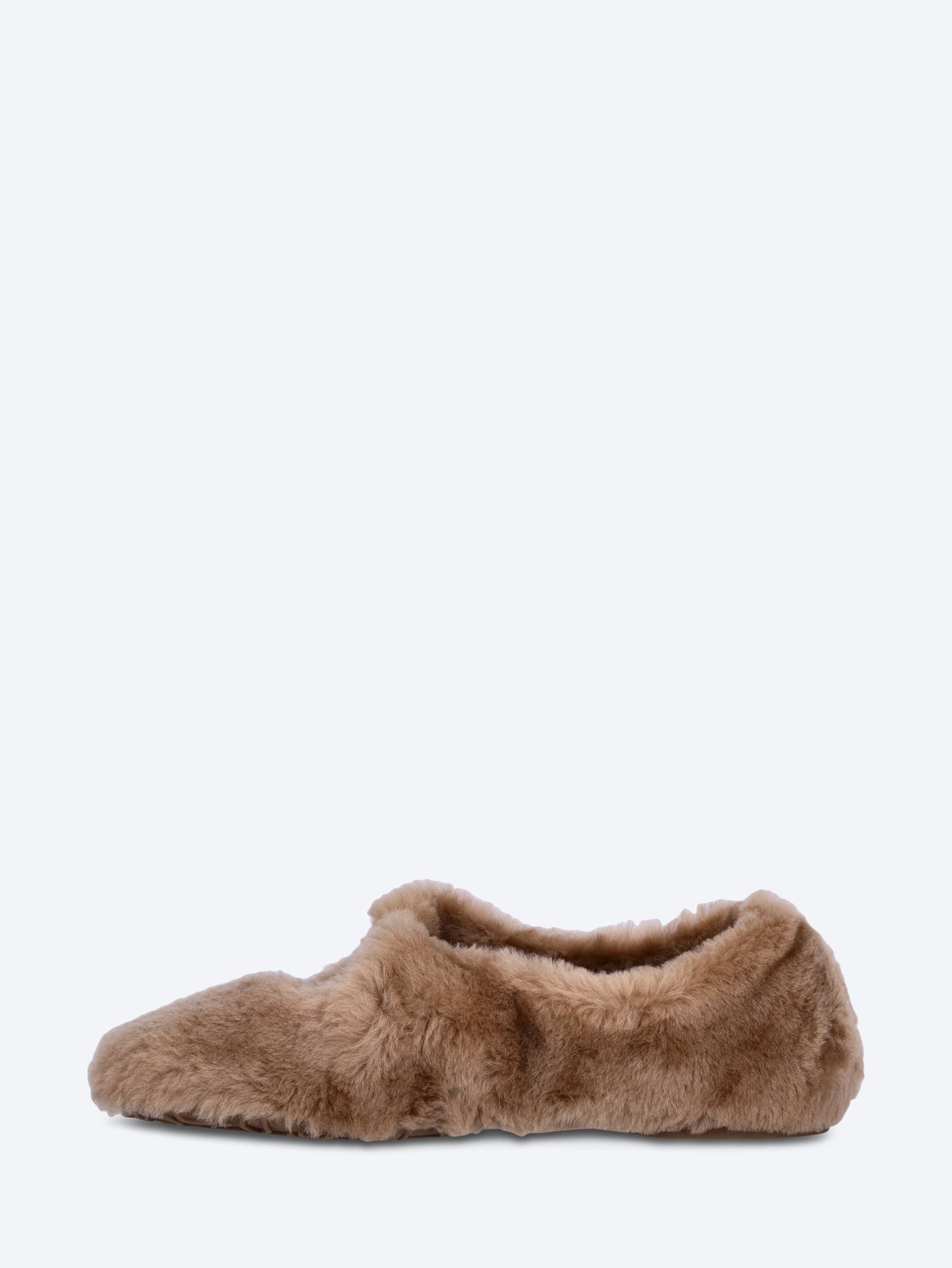 Lambskin Shearling Pebble Soft Ballerinas Shearl Loewe оригінал – Купити в Україні – збільшений вид