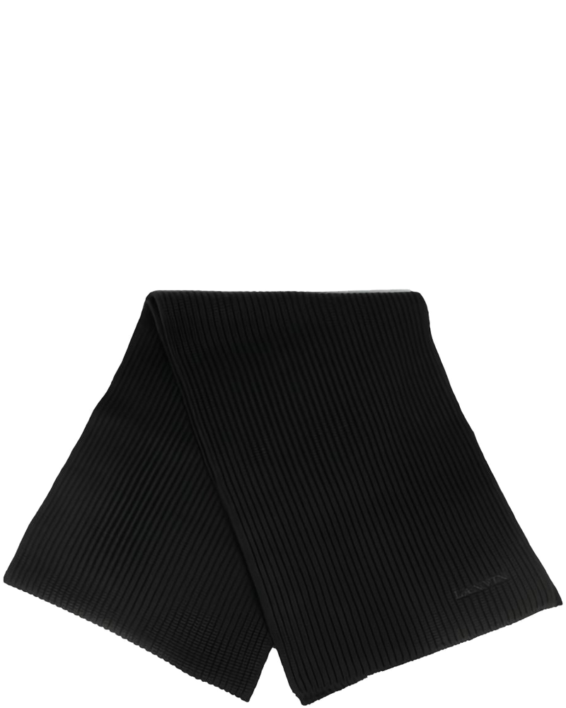Ribbed Logo Scarf Lanvin – Гарантія оригінальності