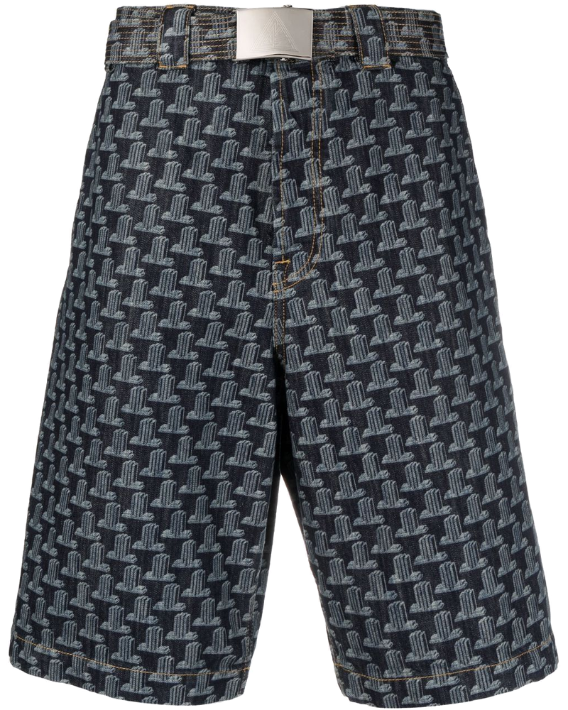 Geometric-Print Bermuda Shorts Lanvin оригінал – Купити в Україні