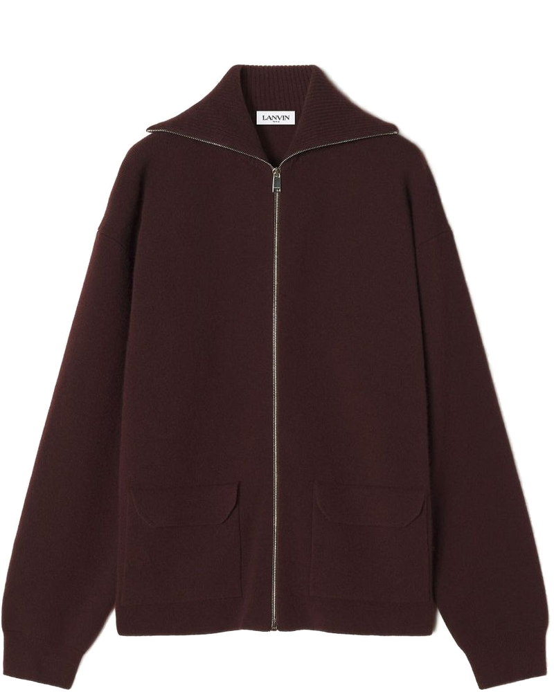 Оригінальна Zip-Fastening Cashmere Cardigan Lanvin
