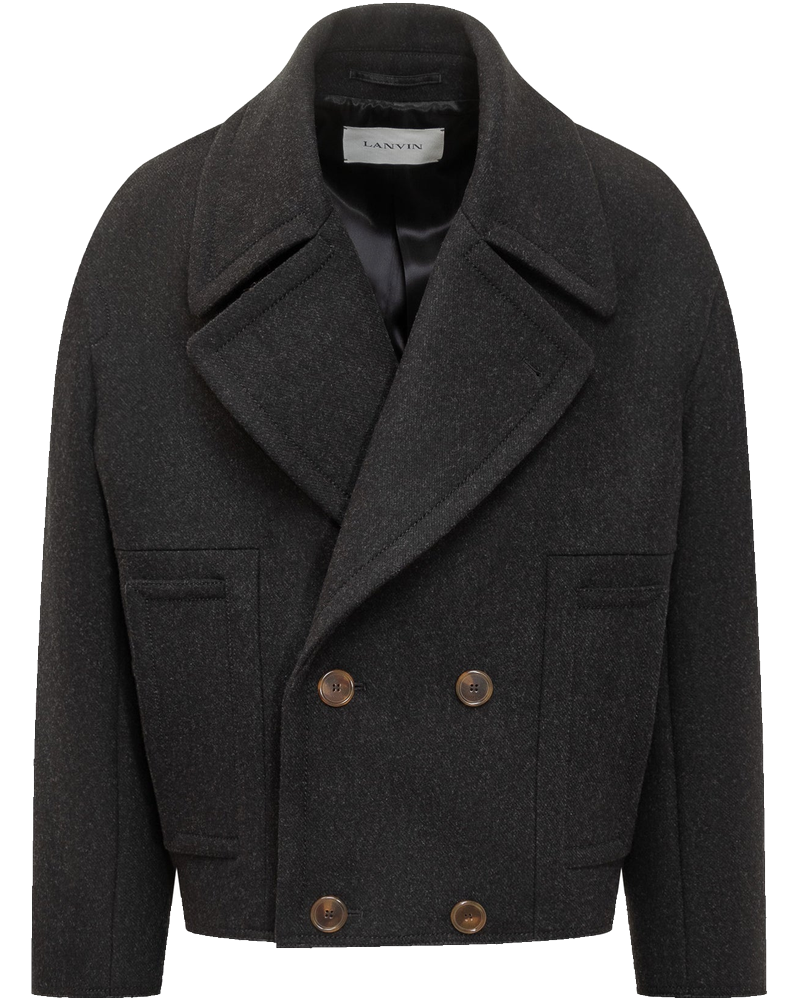Short Wool Peacoat Lanvin – Гарантія оригінальності