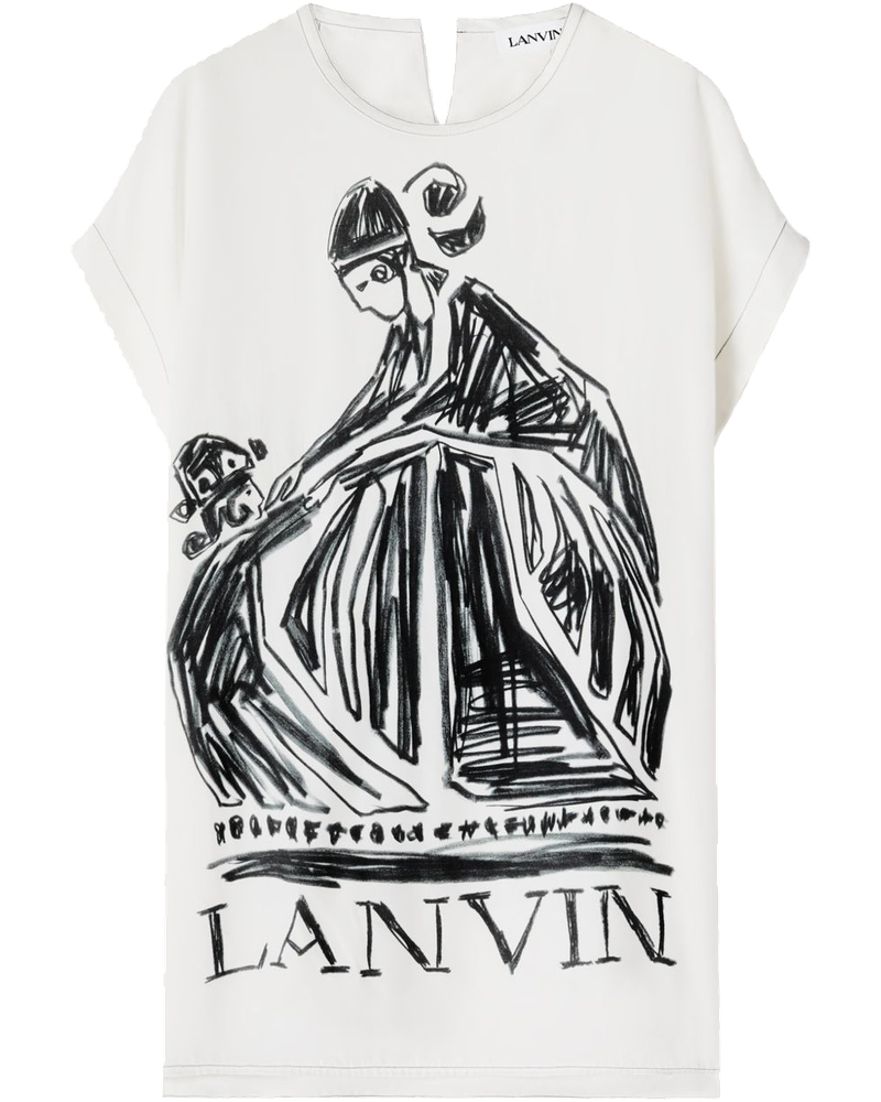 Оригінальна Gaphic-Print T-Shirt Lanvin