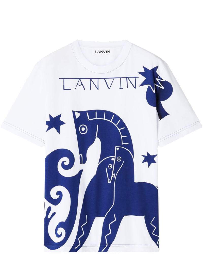 Graphic-Print T-Shirt Lanvin – Гарантія оригінальності