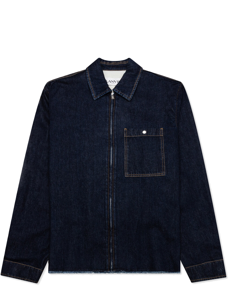 Zipped Denim Shirt Lanvin – Гарантія оригінальності
